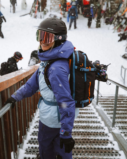 Snowscape Recycled Backpack - Phantom Black - IGC - Female