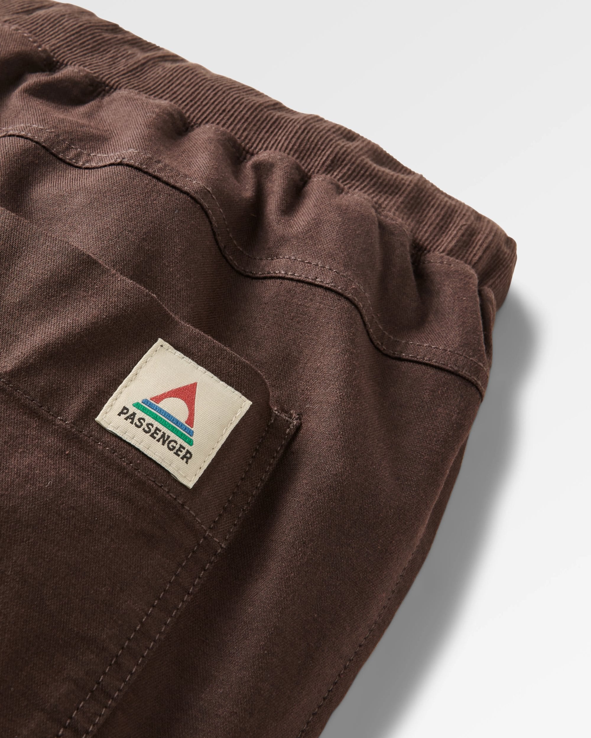 Hydrilla High Waisted Jogger - Espresso - Flatlay