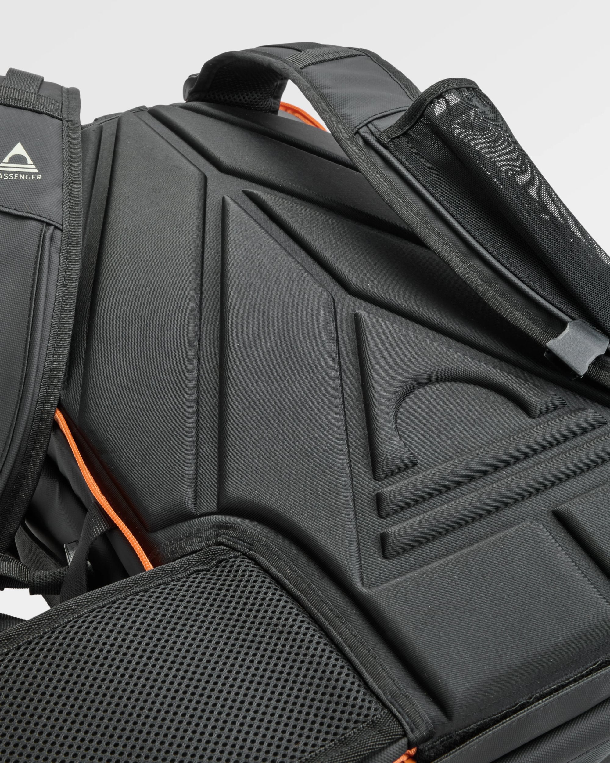 Atlas Recycled Backpack Duffel - Black - Flatlay