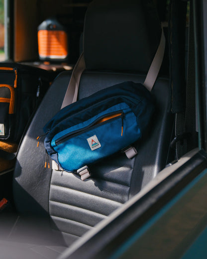 Boondocker Recycled Hip Pack - Tidal Blue - Lifestyle