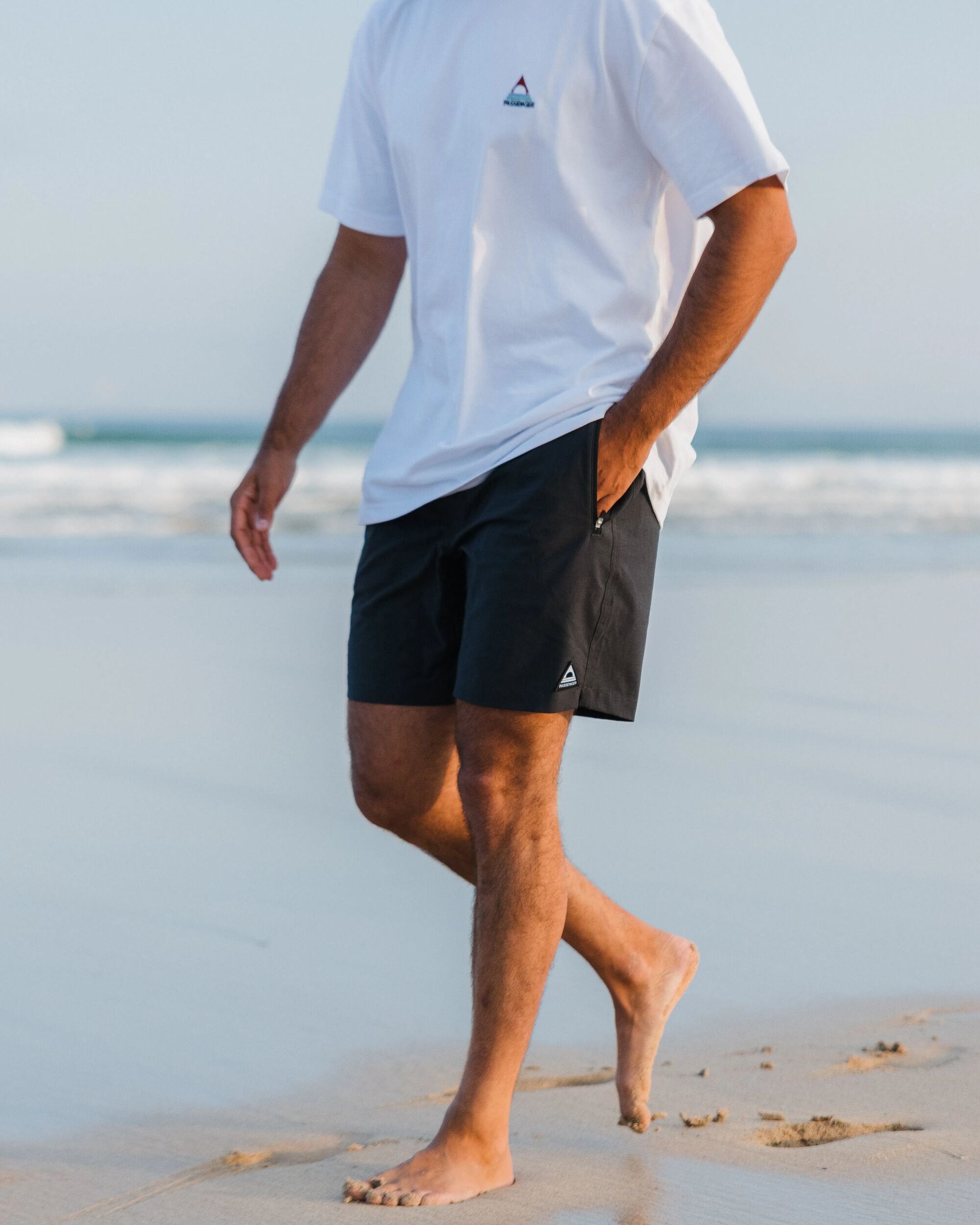 Traveller Organic All Purpose Short - Black - Lifestyle