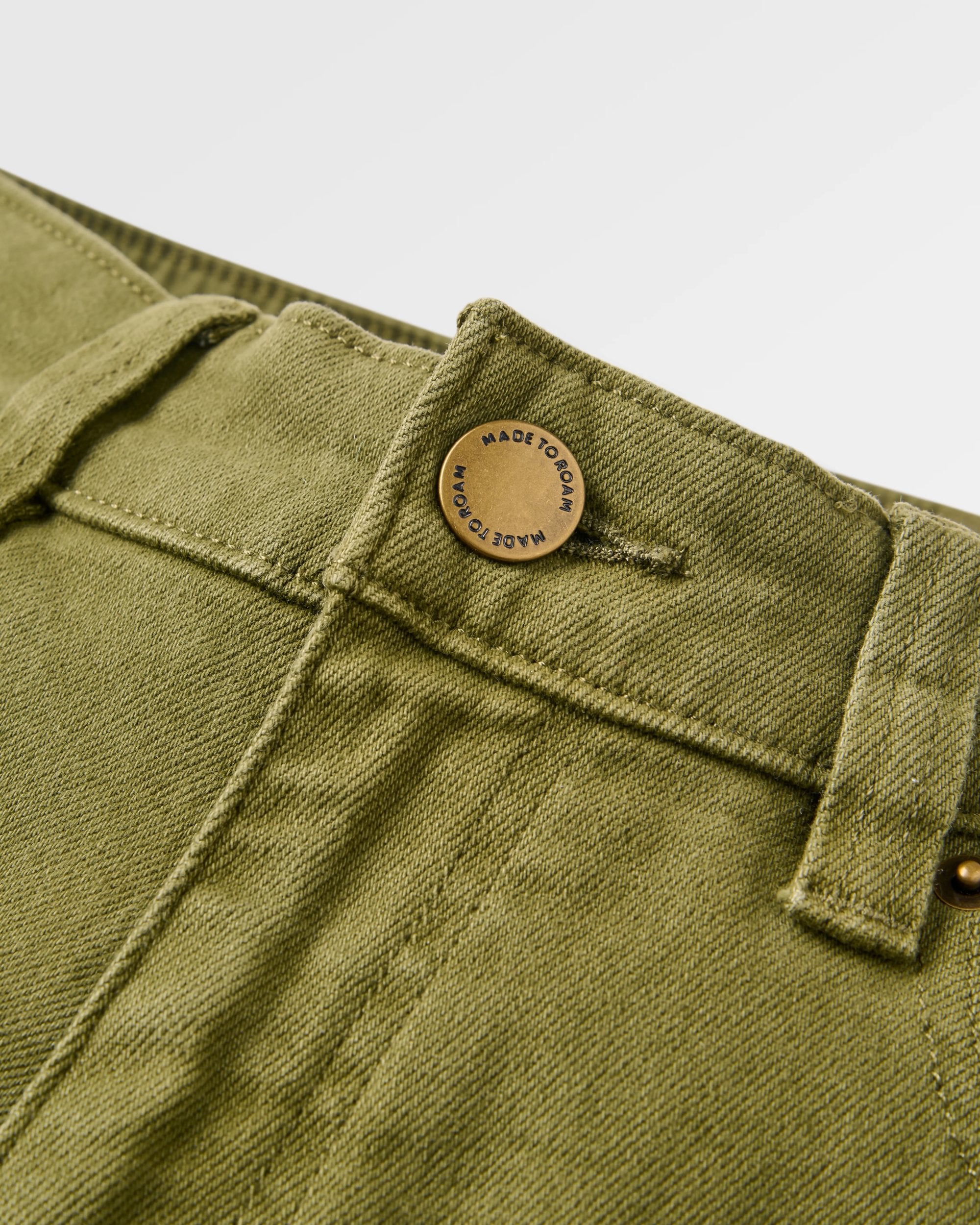 Farloche Jeans - Khaki - Flatlay