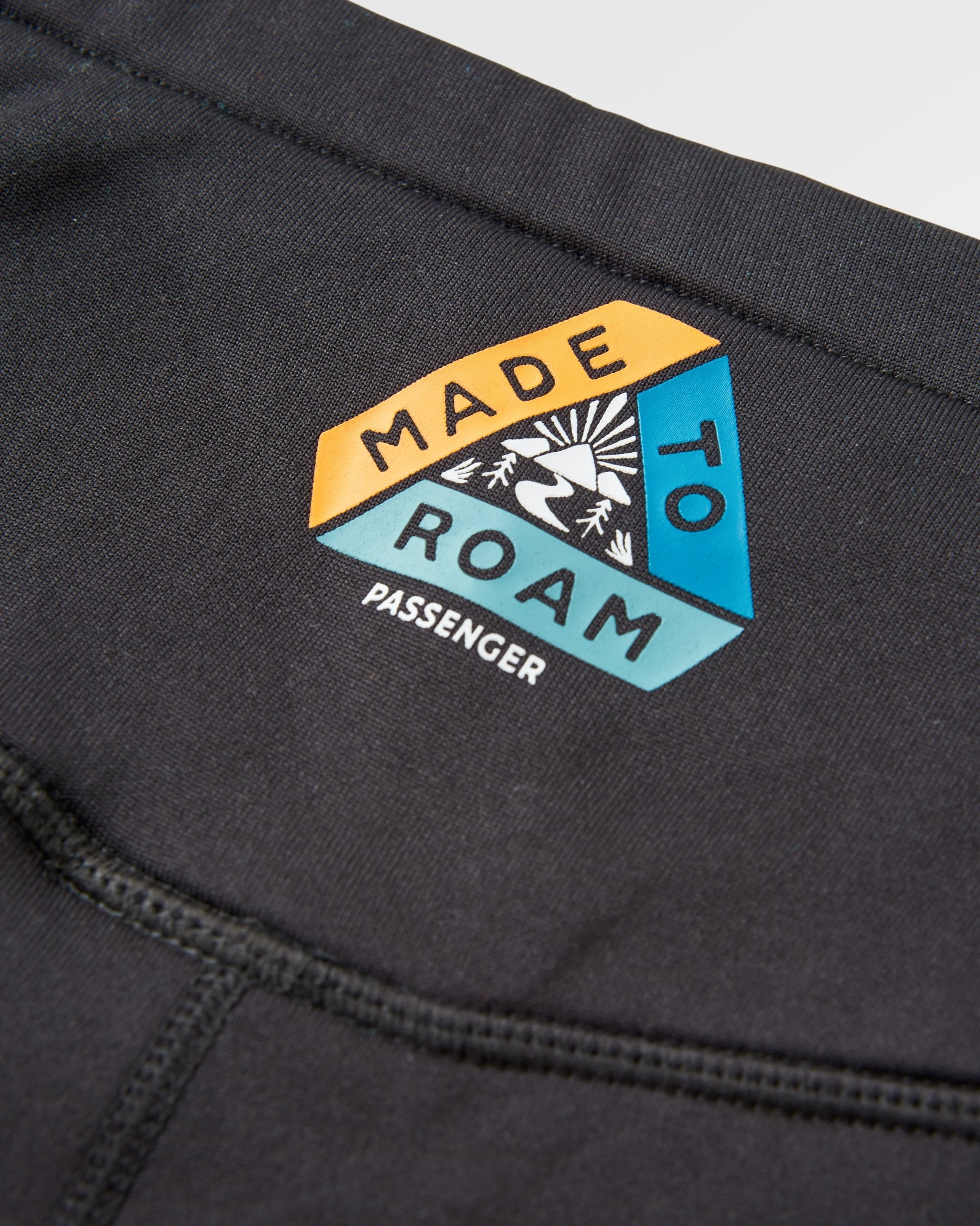 Wintergreen Recycled Polartec® Legging - Black - Flatlay