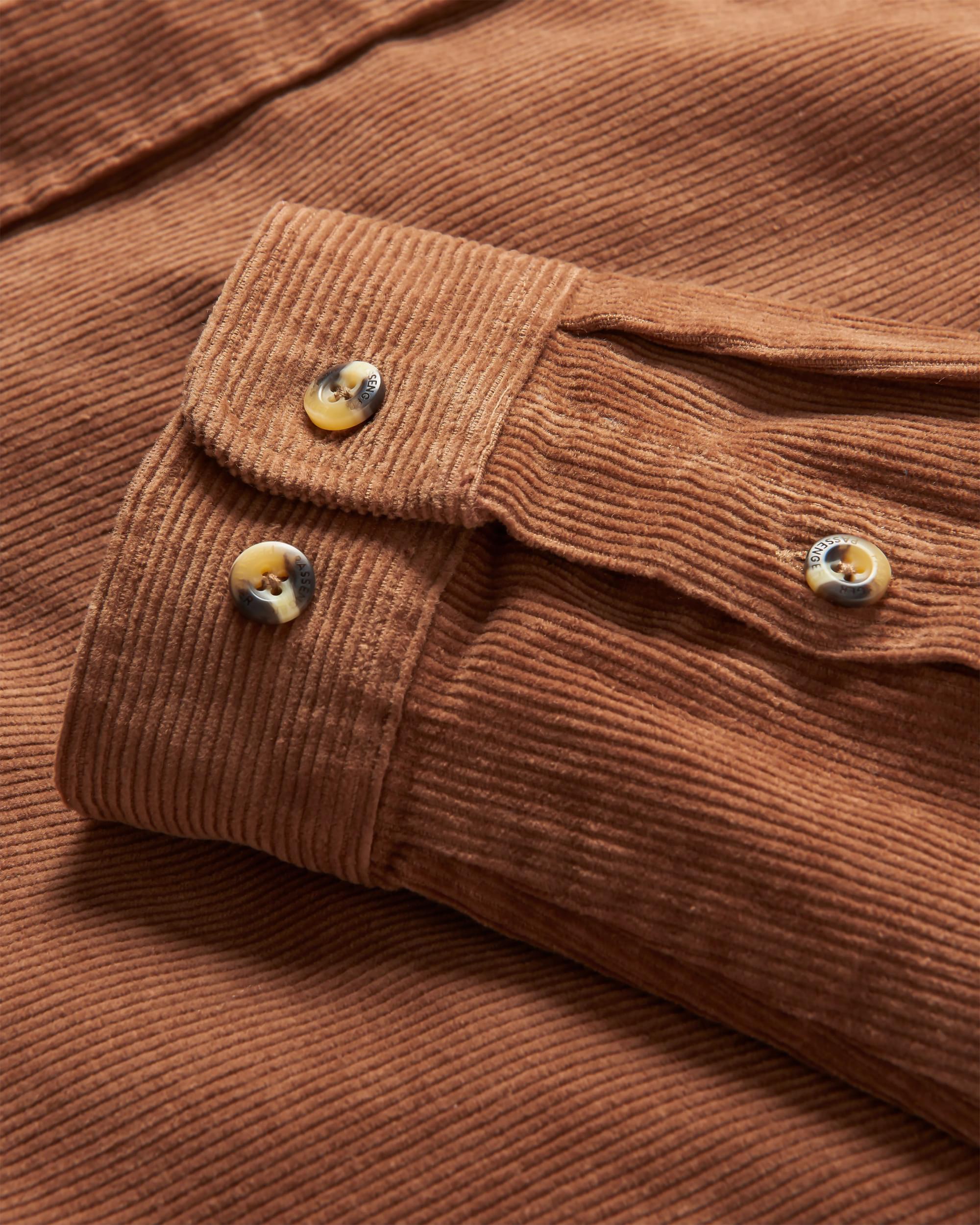 Backcountry Cord Shirt - Toffee - Flatlay