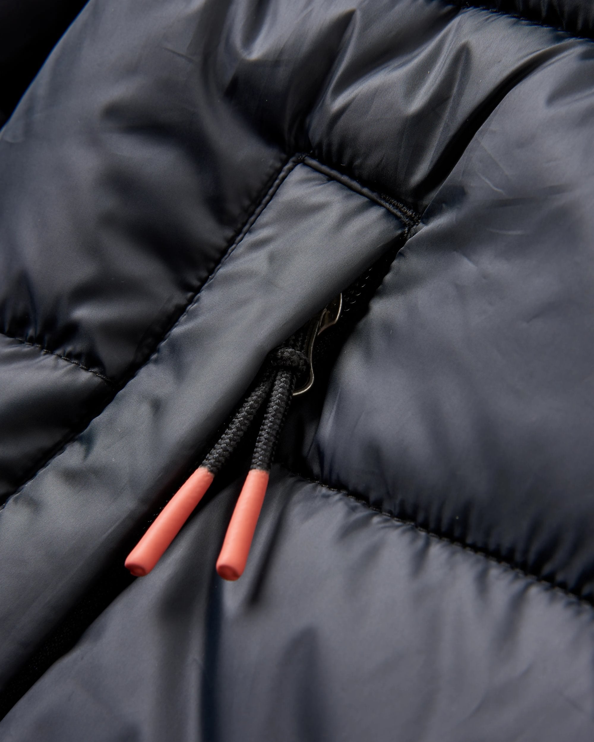 Flynn Recycled Insulated Jacket - Black - Flatlay