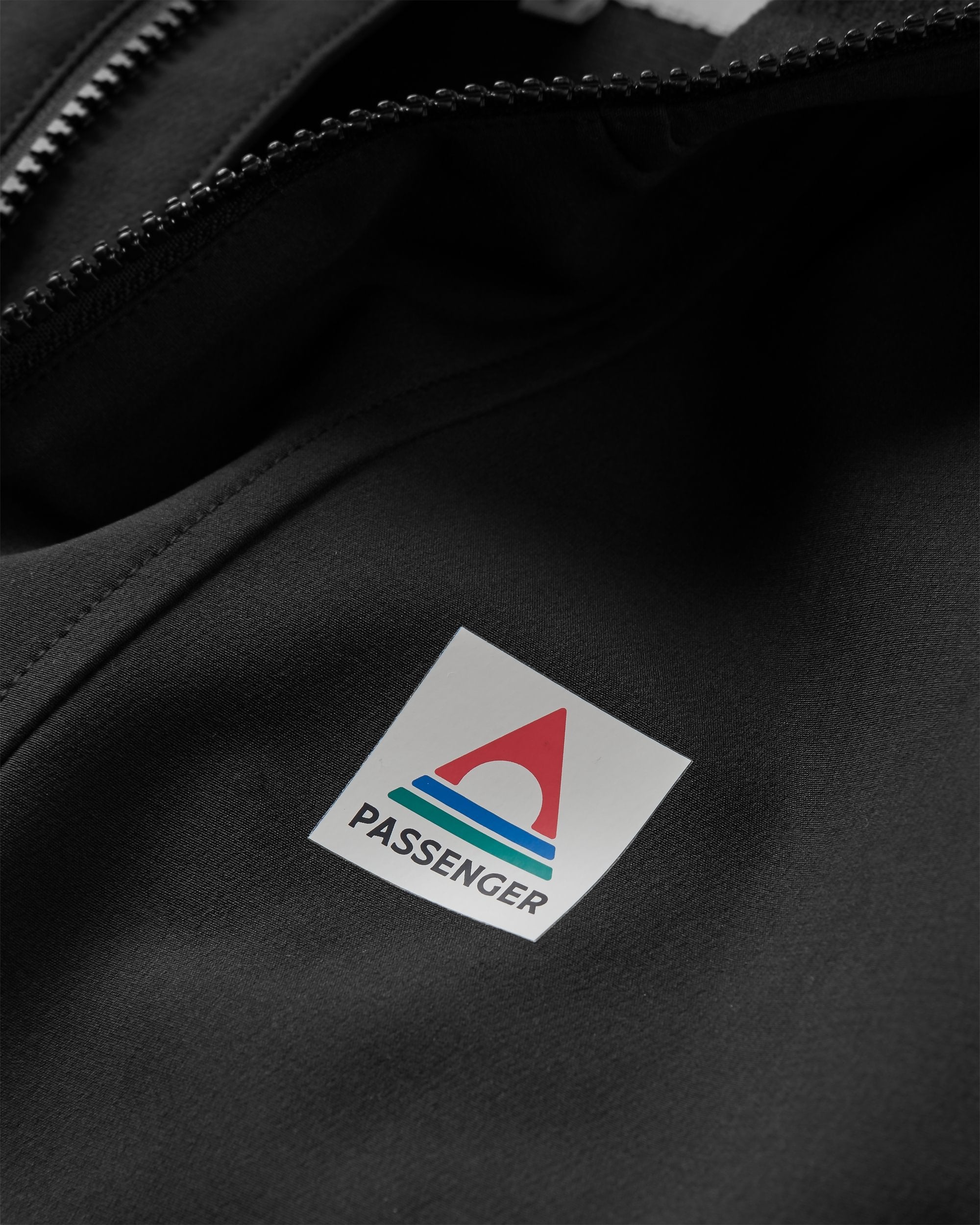 Ocean Recycled Softshell Anorak - Black - Flatlay