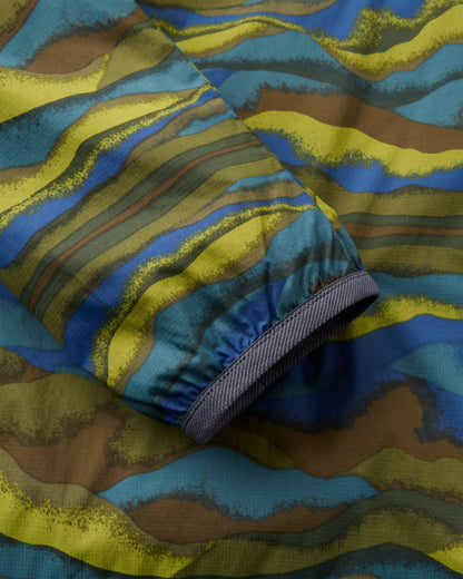 Gusto 2.0 Windshell Anorak - Reflection Khaki - Flatlay