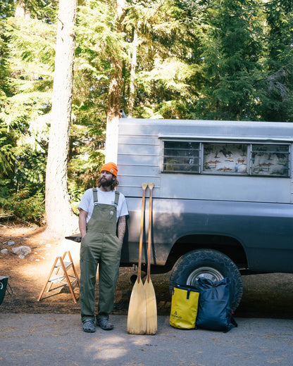 Vantage Organic Cotton Dungaree - Khaki - Lifestyle