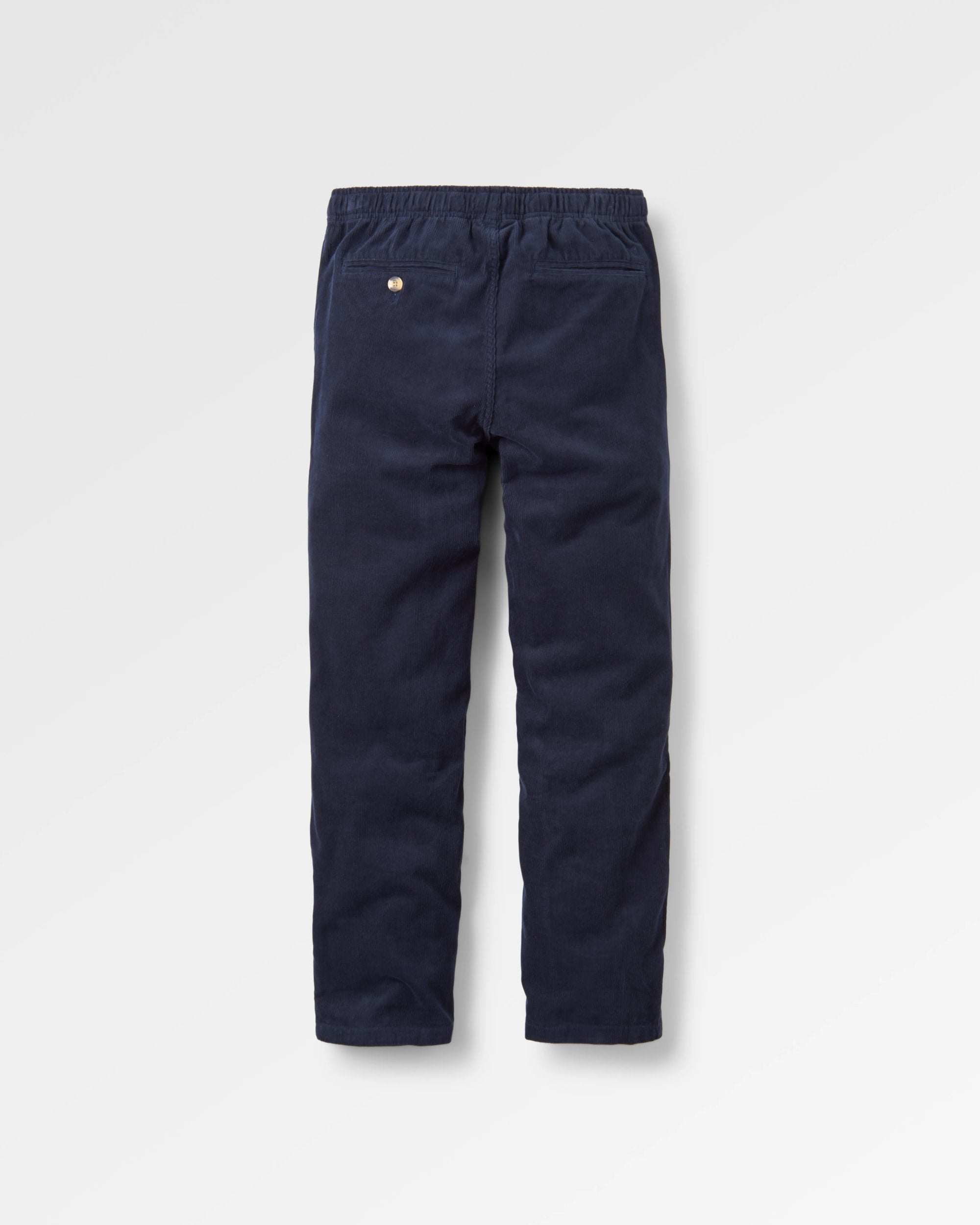 Adventurer Cord Trouser - Deep Navy - Flatlay