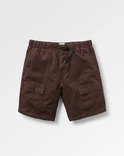 Apex Cargo Cotton Short - Espresso - Flatlay