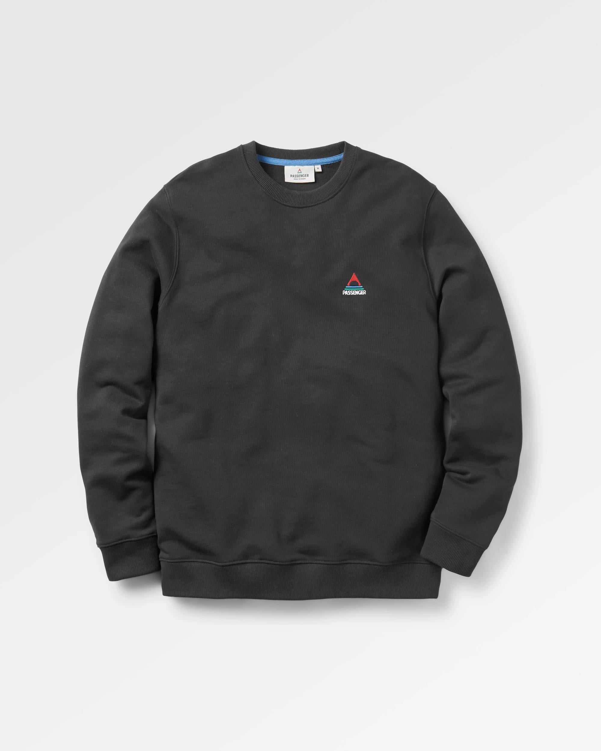 Vita Sweatshirt - Black - Flatlay