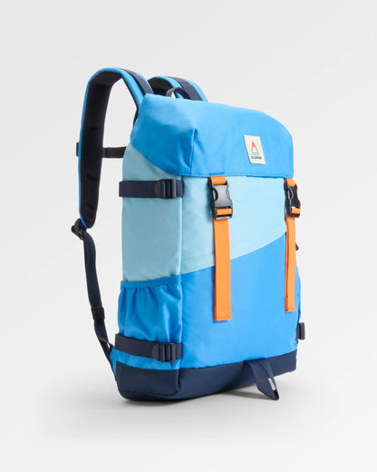 Boondocker 26L Backpack - Retro Blue/ Marine Blue - Flatlay