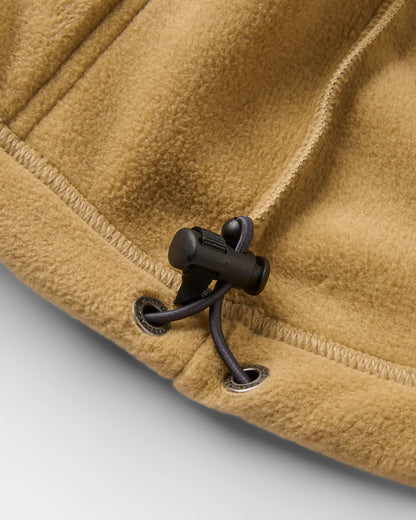 Alexander Full Zip Polartec® Fleece - Biscuit - Flatlay