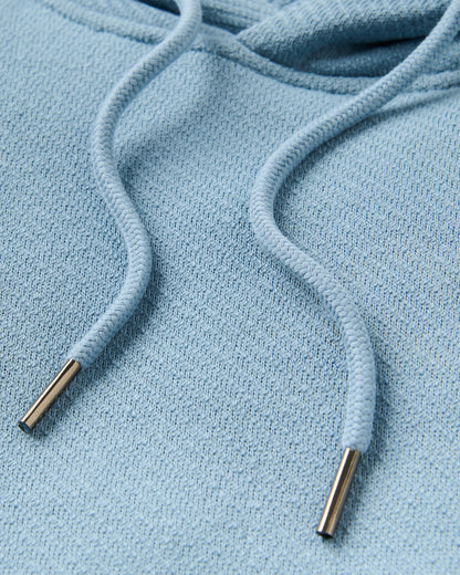 Sneak Hoodie - Faded Denim - Flatlay