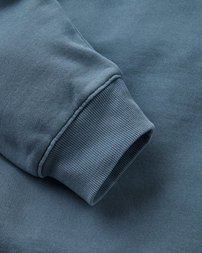 Boundless Relaxed Fit Sweatshirt - Stormy Blue - Flatlay