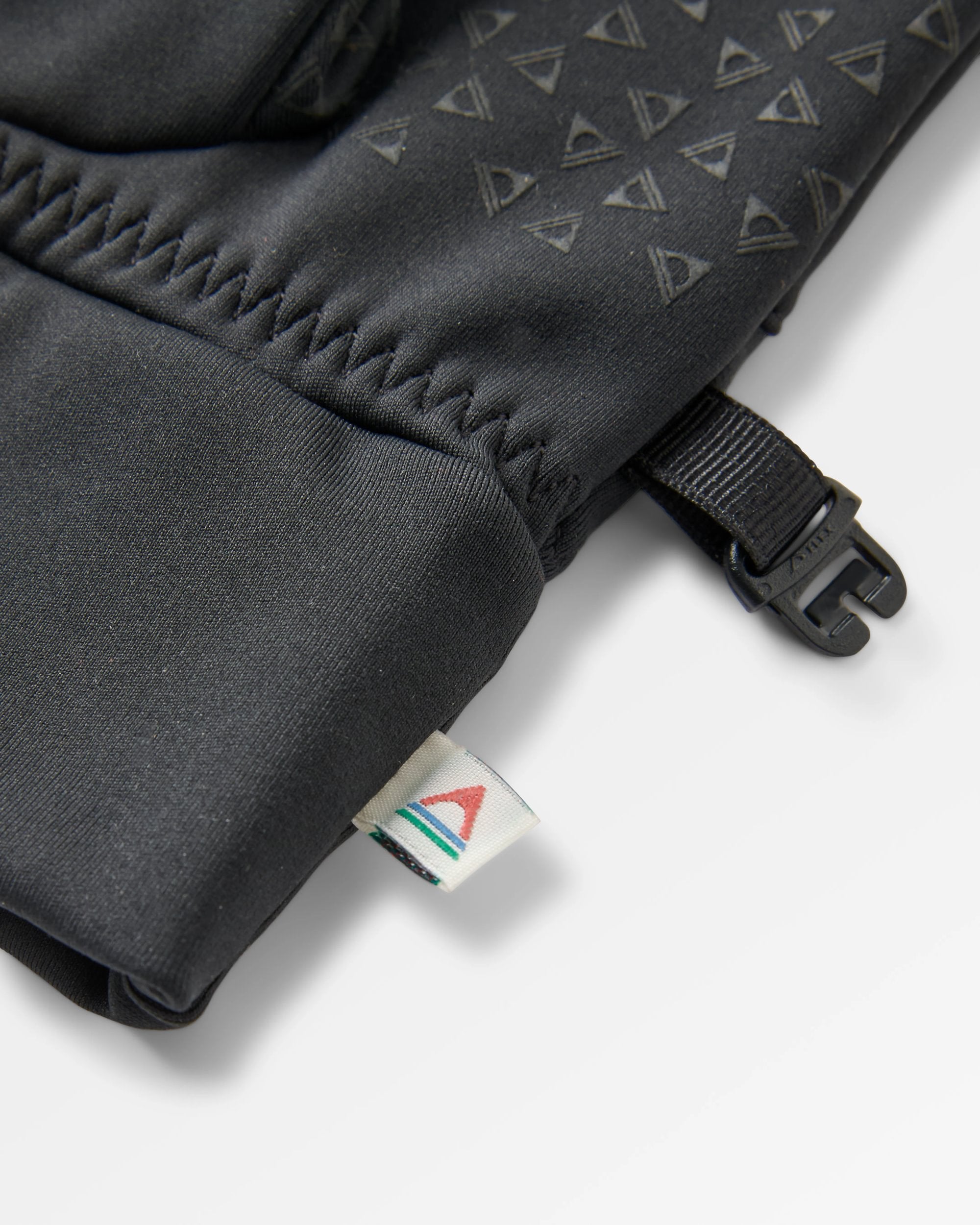 Jacks Touch Screen Gloves - Black - Flatlay