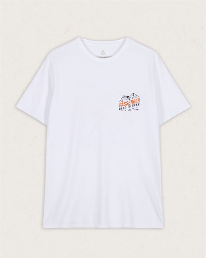 Fjord Recycled Cotton T-Shirt - White