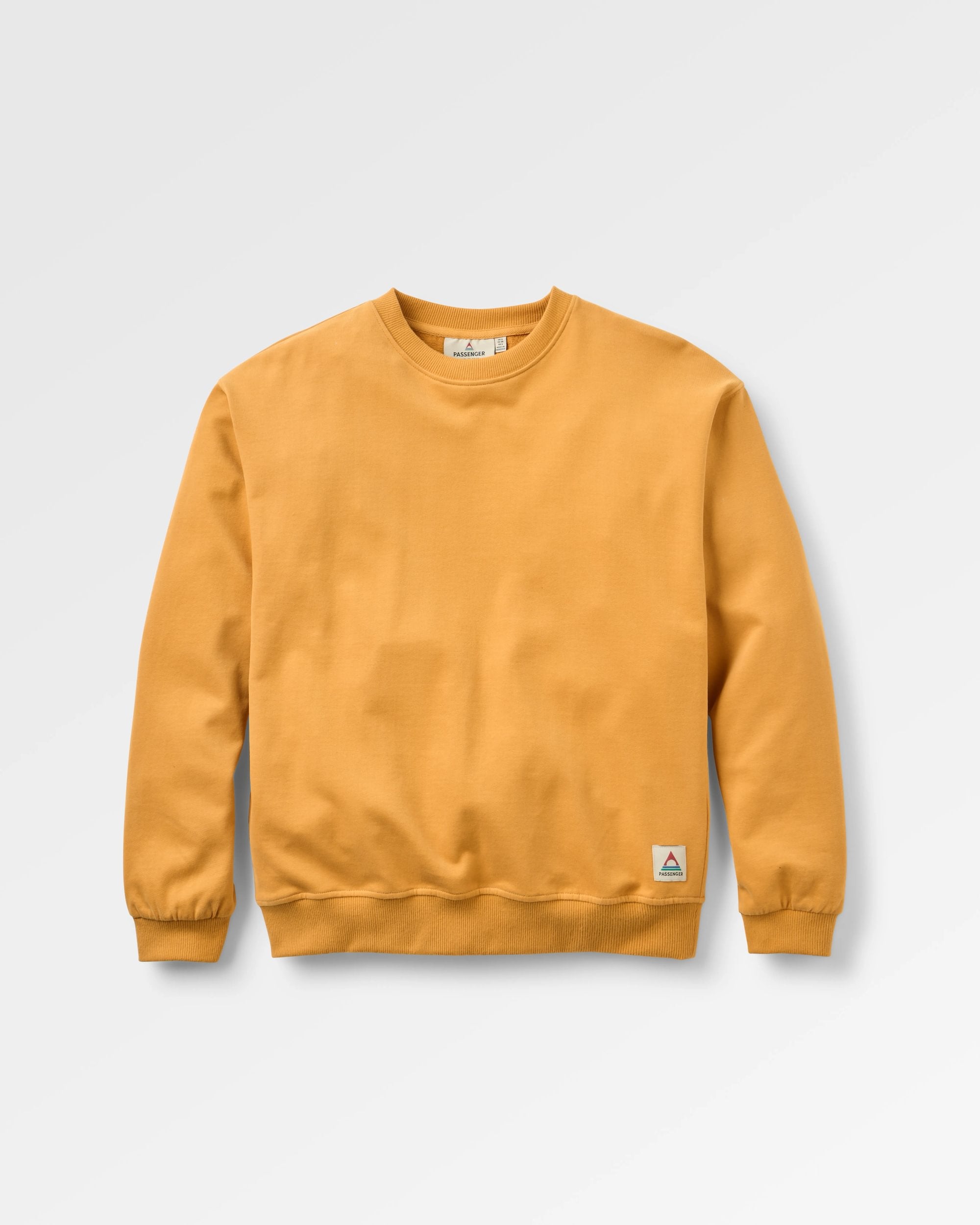 Heritage Women's Sweatshirt - Spruce Yellow - Flatlay