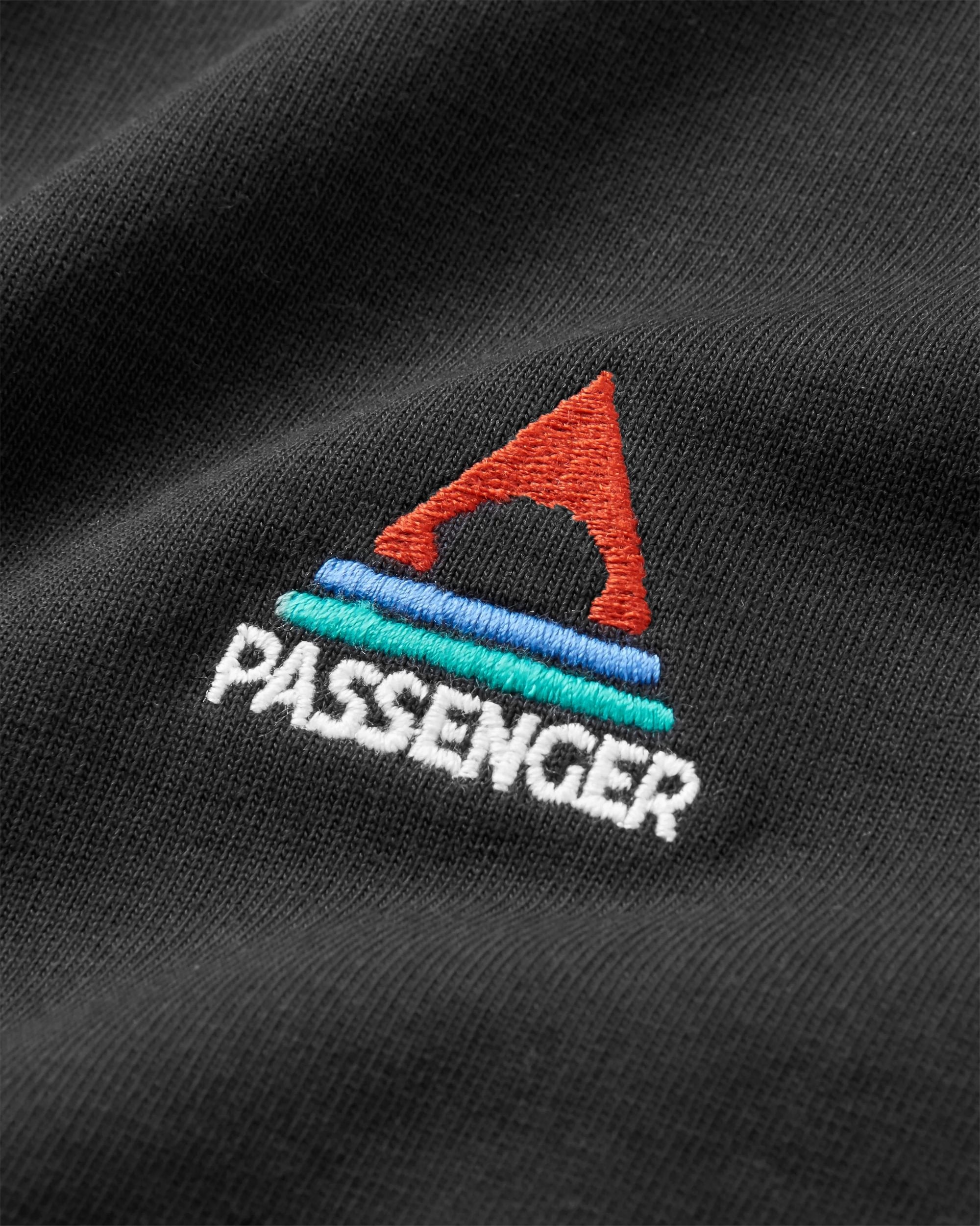 Vita Organic Cotton Relaxed Fit LS T-shirt - Black - Flatlay