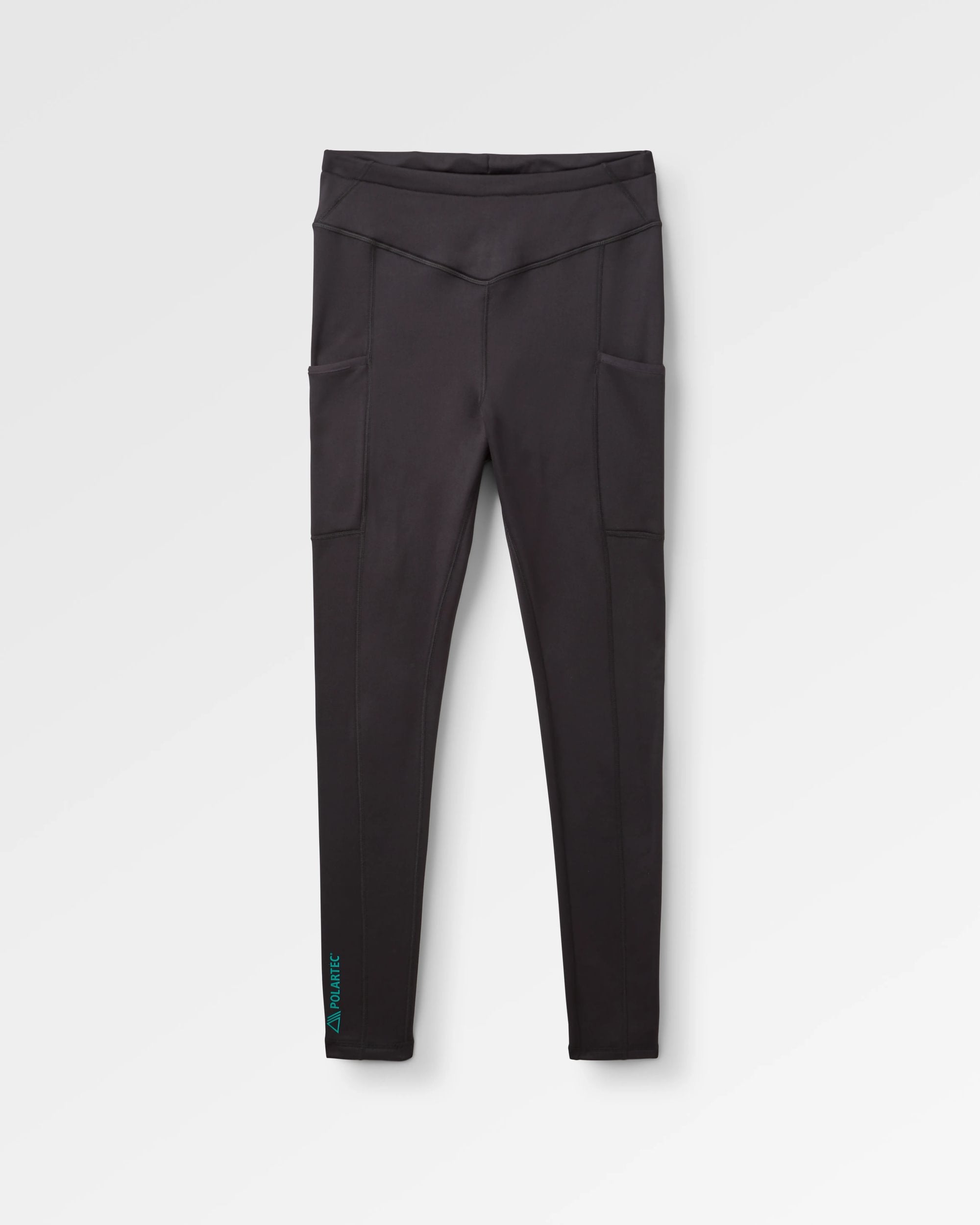 Wintergreen Recycled Polartec® Legging - Black - Flatlay