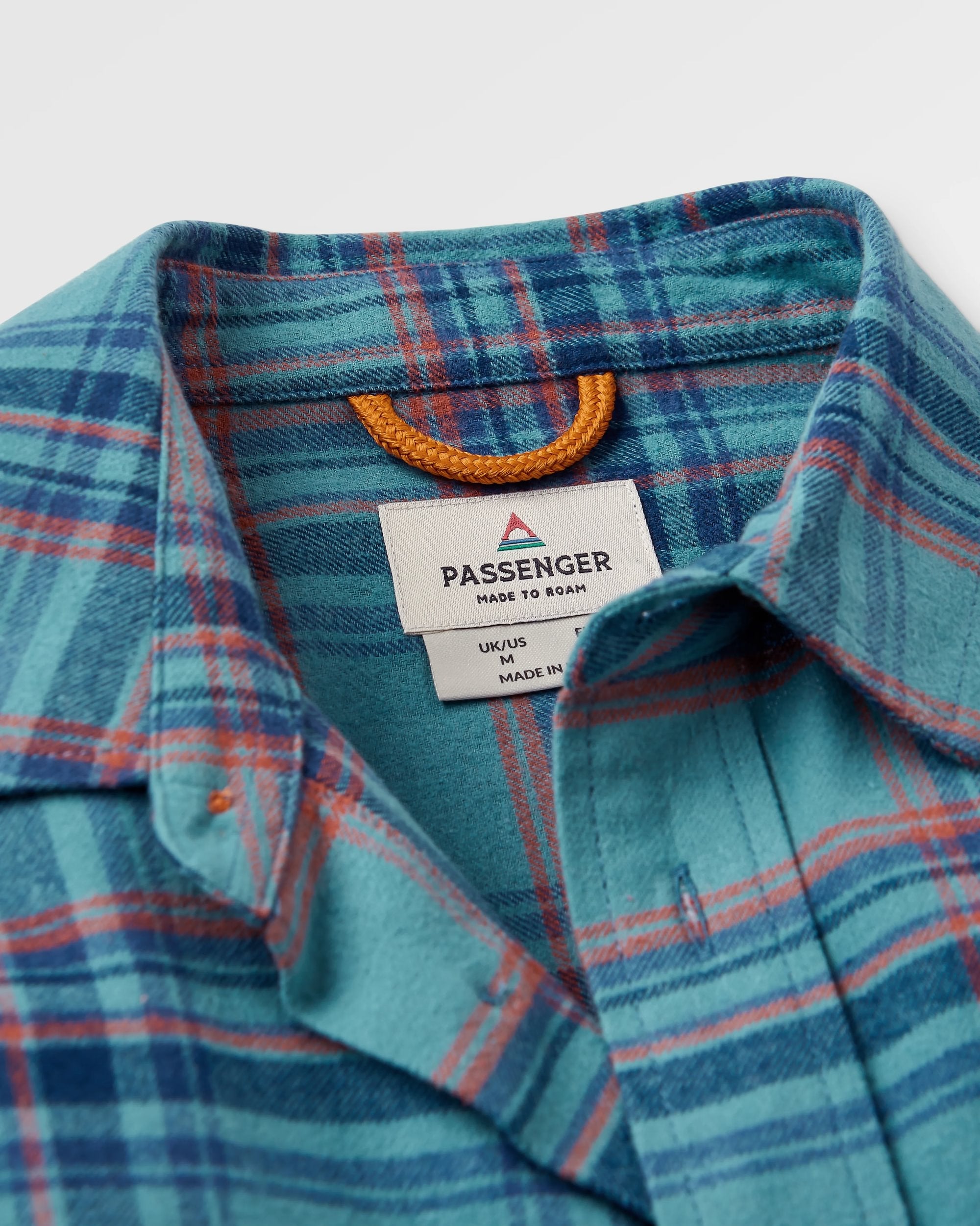 Backcountry Check Light Shirt - Arctic Check - Flatlay
