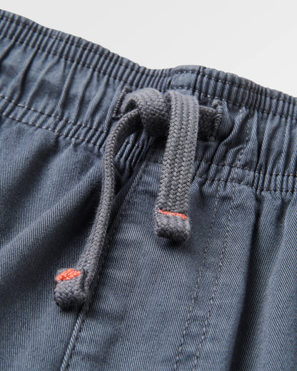 Drifter Cotton Short - Charcoal - Flatlay