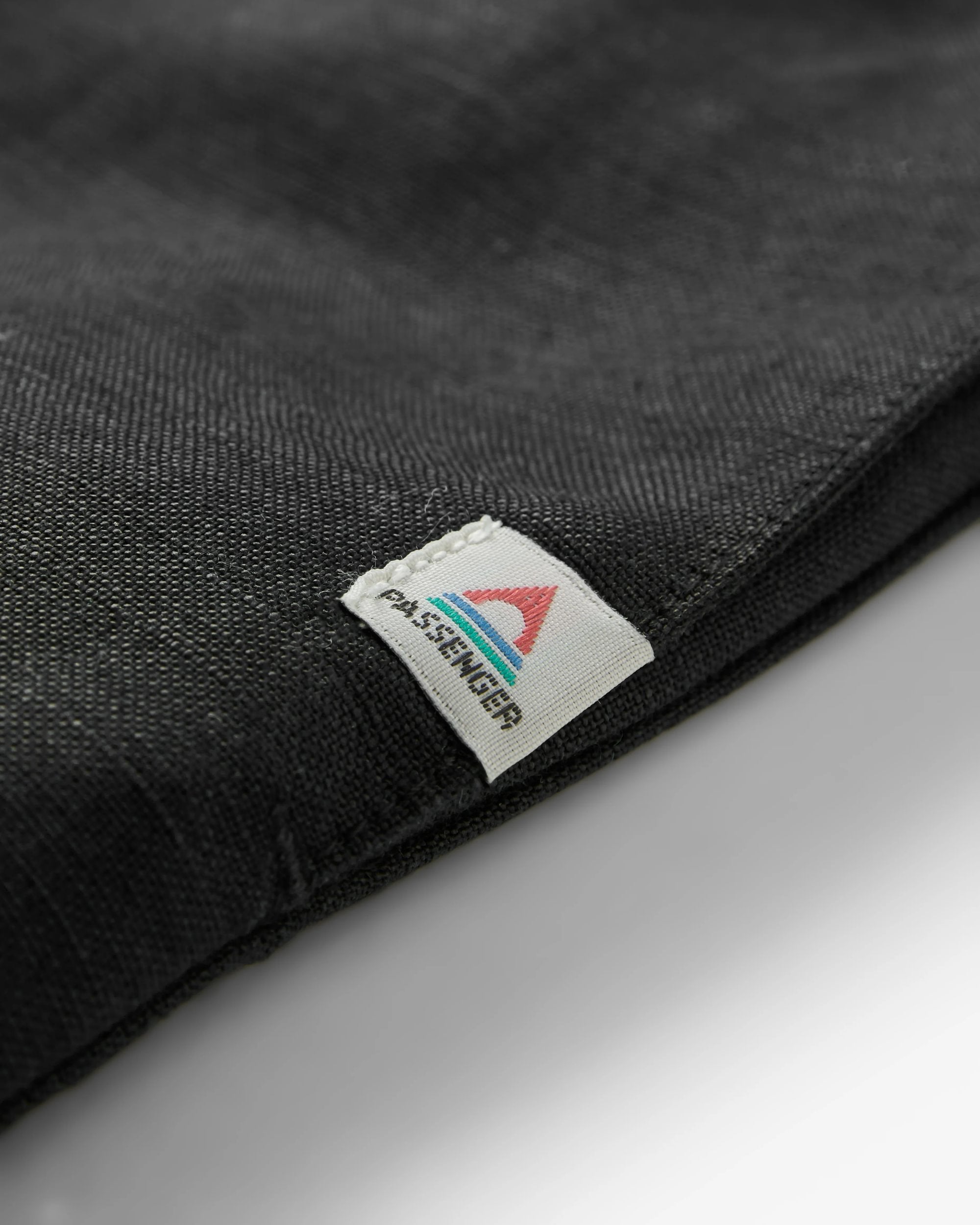 Sono Linen Beach Dress - Black - Flatlay