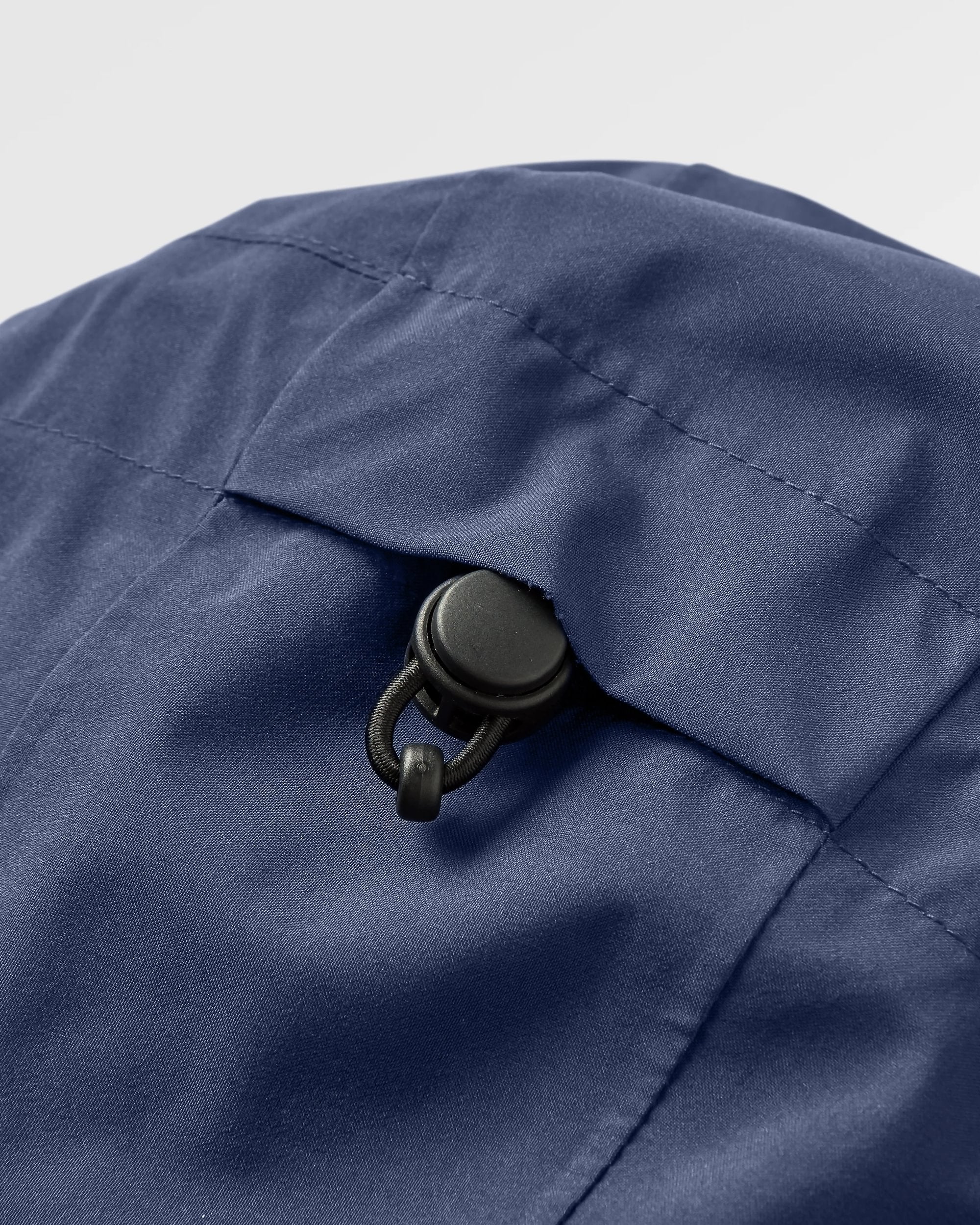 Rainstorm Recycled Waterproof Jacket - Rich Navy - Flatlay