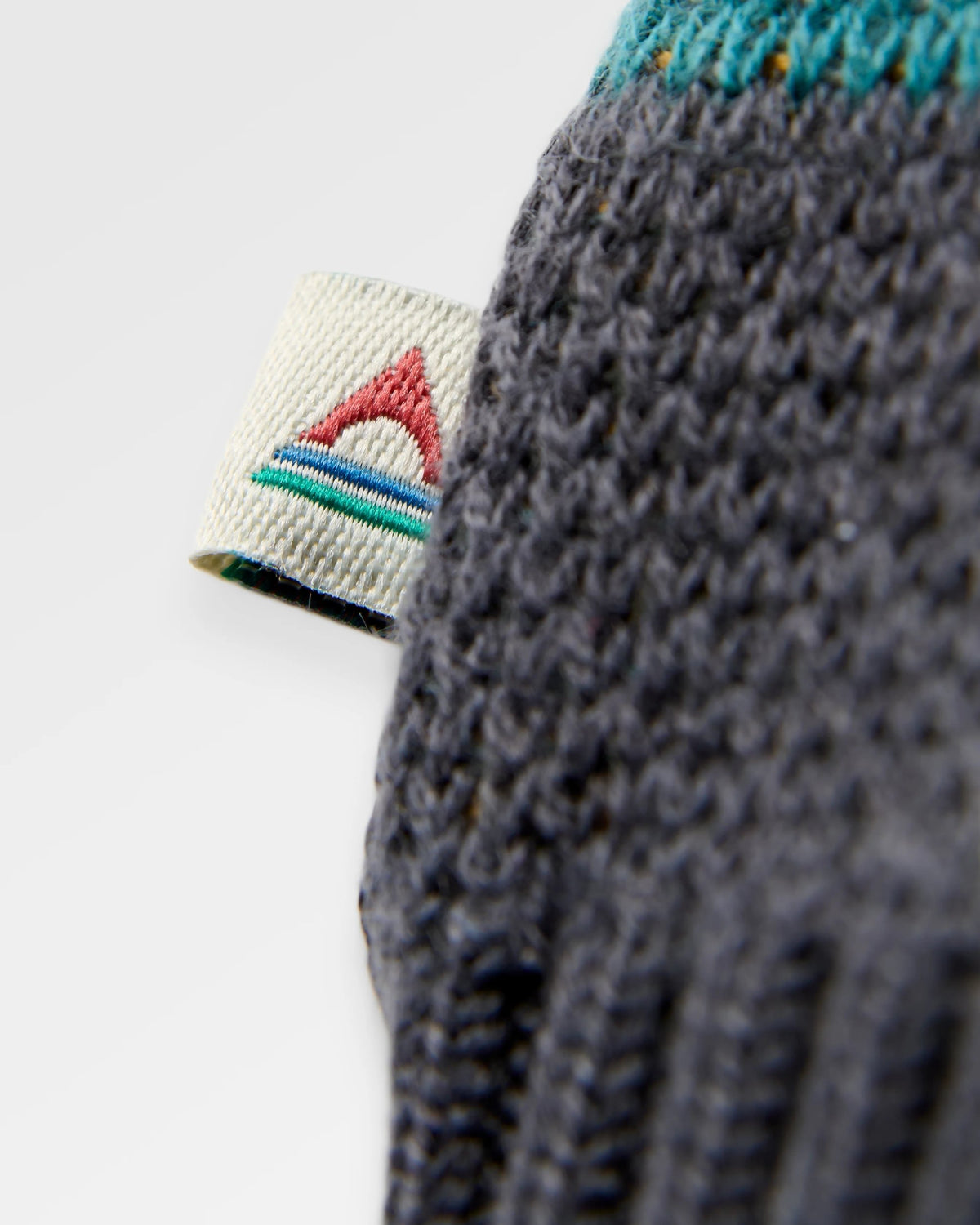 Moonbeam Relaxed Fit Knitted Jumper - Slower Rhythms Faded Black - Flatlay
