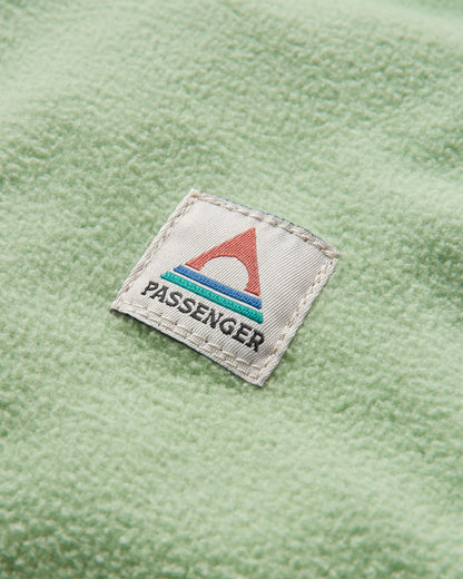 Sorrel Recycled Polar Fleece - Green Fig