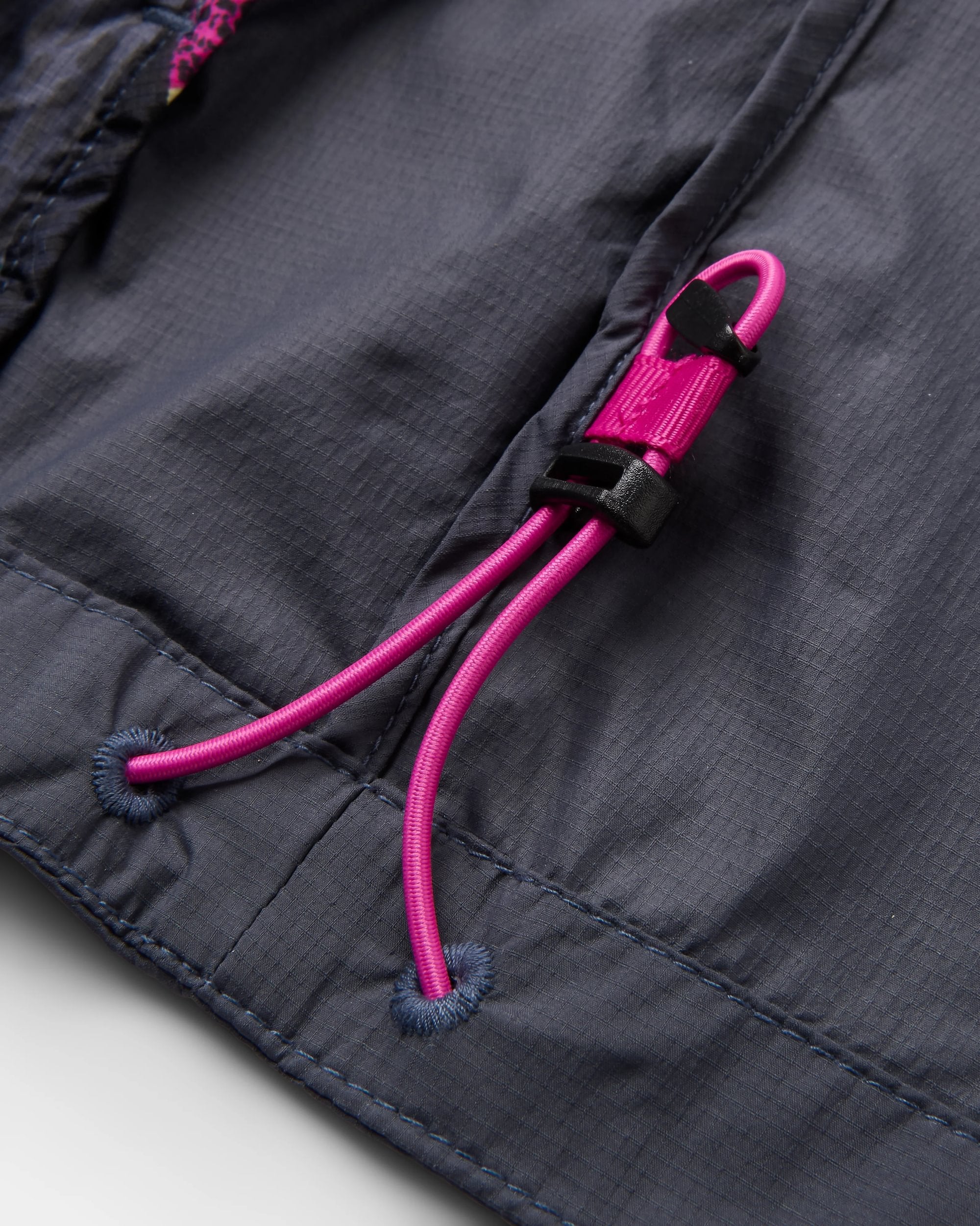Viento Windshell Jacket - Mosaic Mountain Charcoal - Flatlay