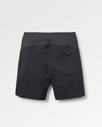 Ridescape Women's Active Short - Black - Flatlay