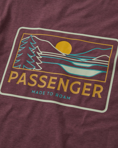 Roamer Men's Drirelease® Active T-Shirt - Brambleberry - Flatlay