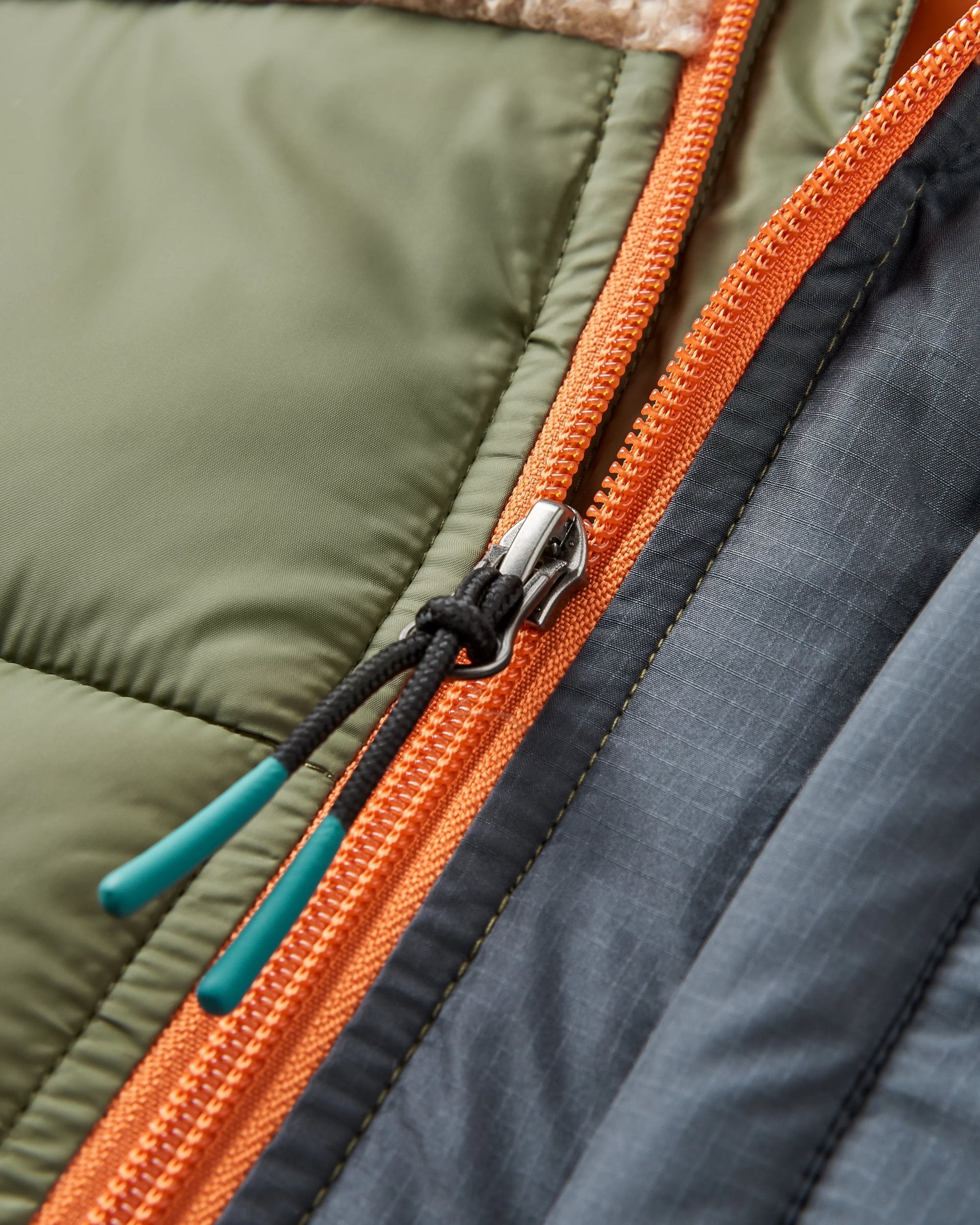 Inspire Recycled Insulated Gilet - Dusty Olive - Flatlay