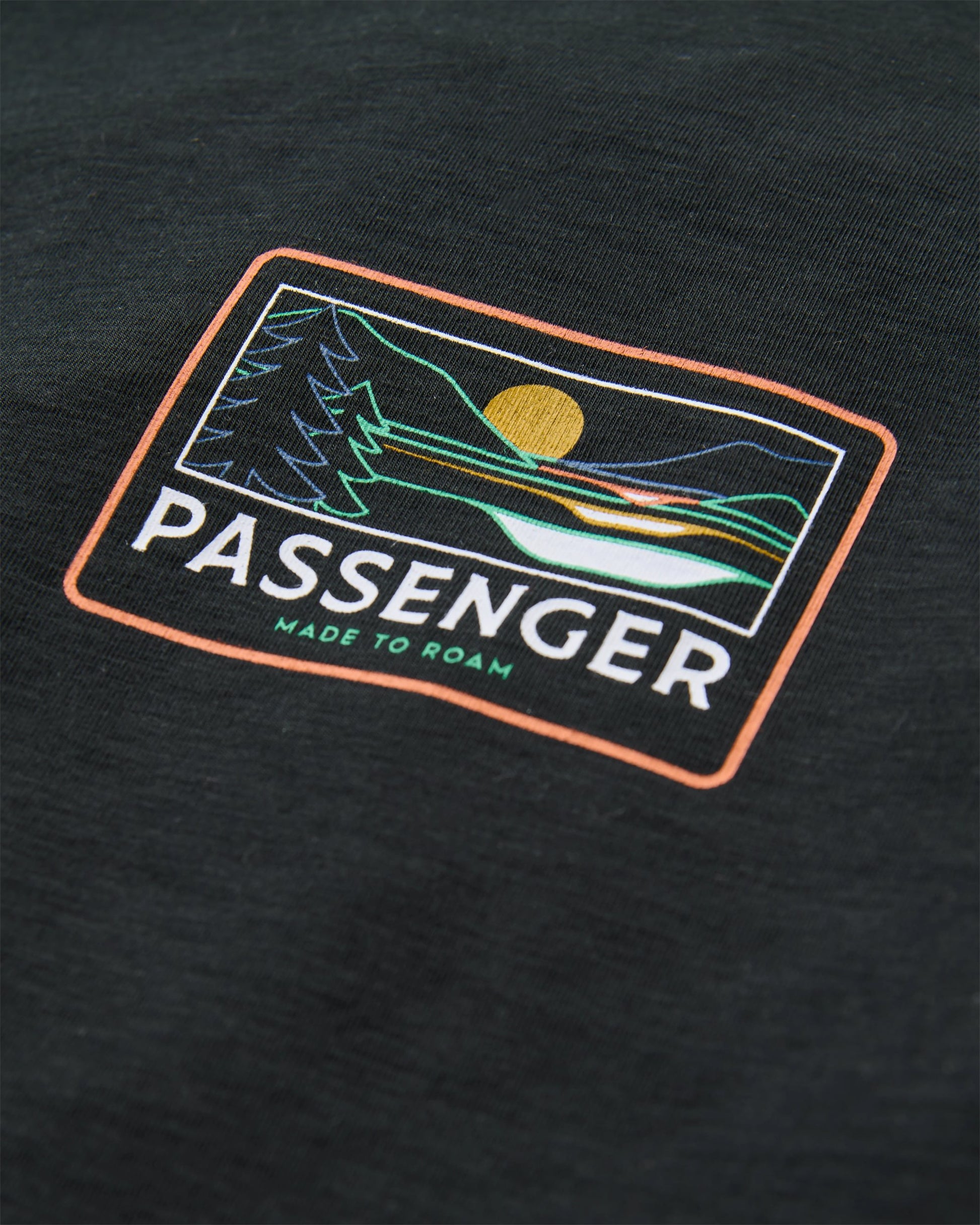 Roamer Women's Recycled Active T-Shirt - Black - Flatlay