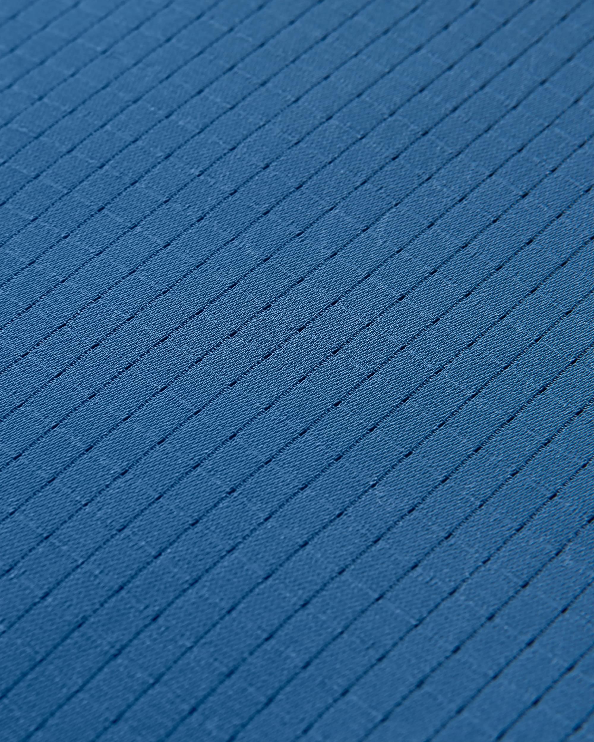 Lotus Recycled Active LS Top - Dark Denim - Flatlay