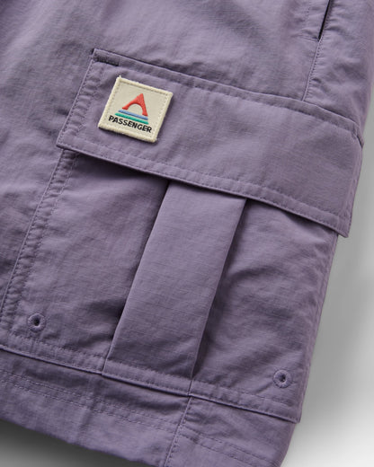 Seek Out Ripstop Short - Heather - Flatlay