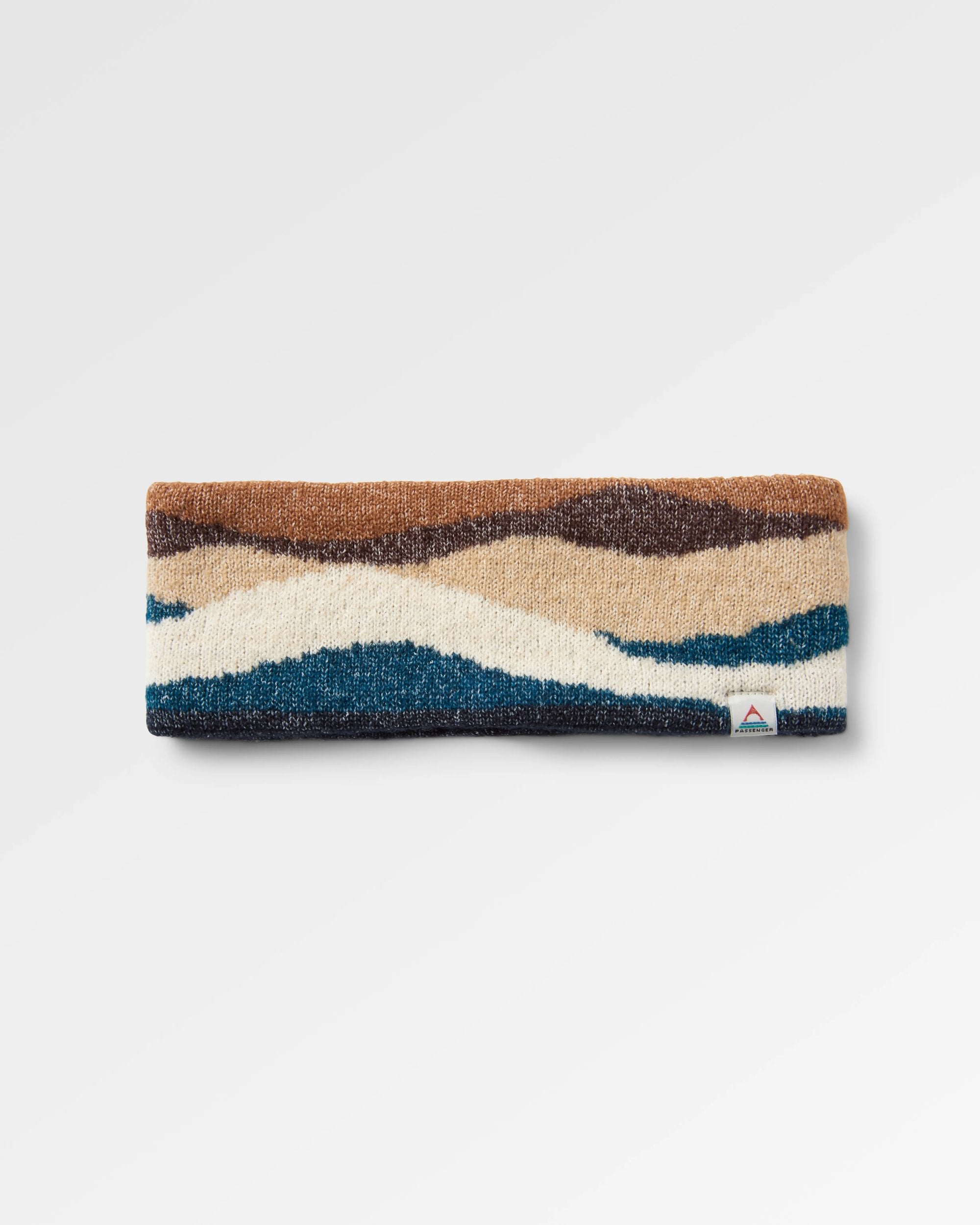 Scenic Recycled Headband - Scenic Toffee - Flatlay