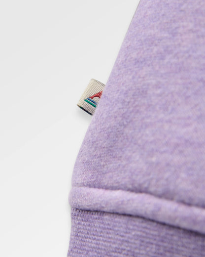 Legacy Sweatshirt - Purple Haze Marl - Flatlay