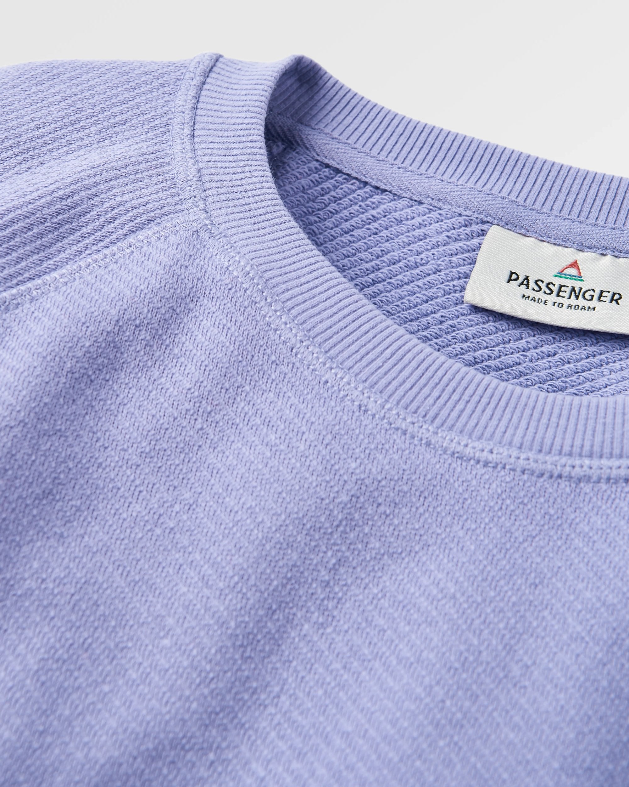 Sneak Sweatshirt - Retro Purple - Flatlay