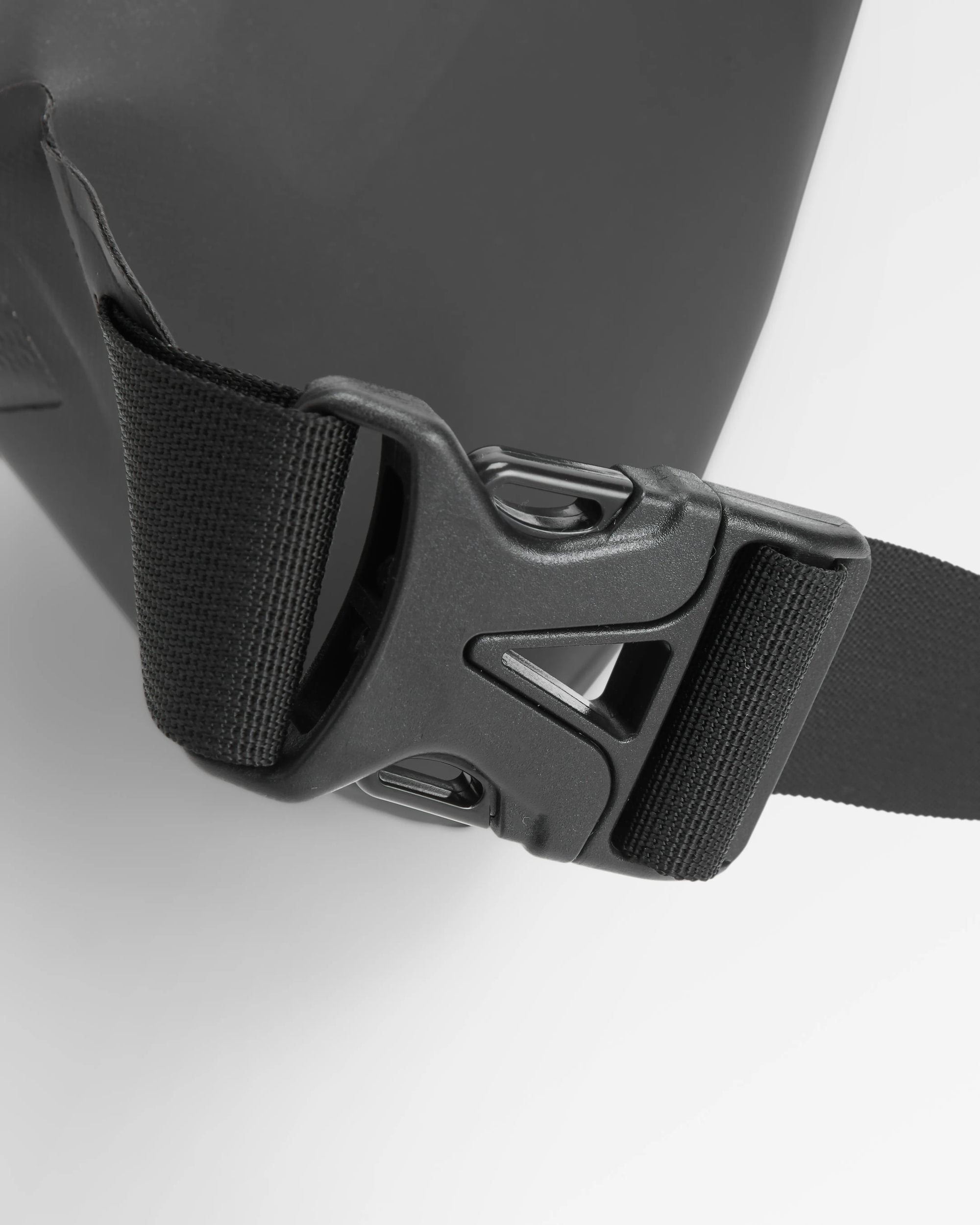 Tide Recycled Nylon Hip Pack - Black - Flatlay