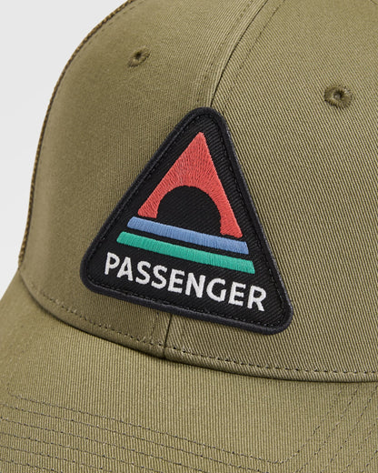 Elements Core Trucker - Triangle Patch - Khaki - Flatlay
