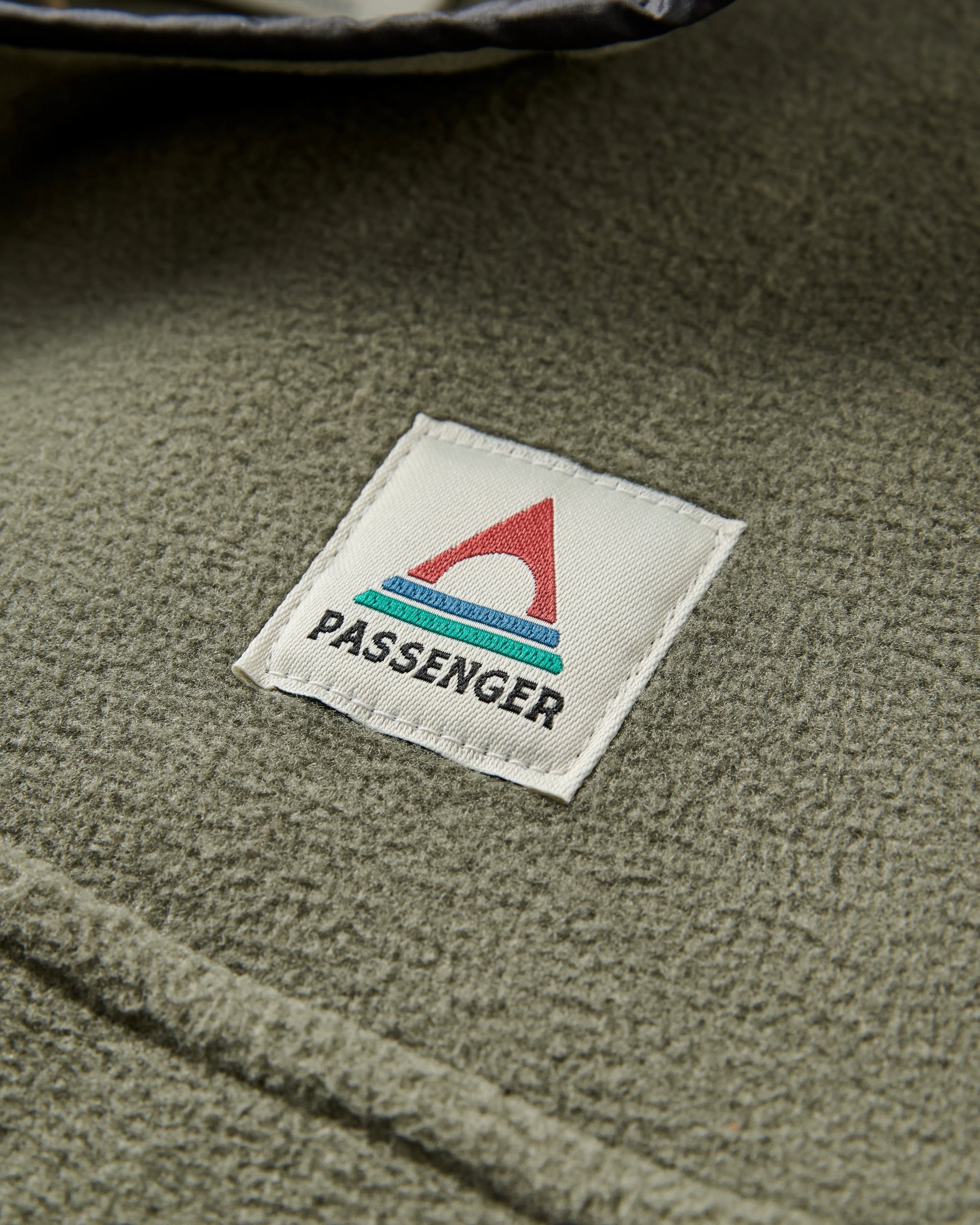 Dusk Recycled Polartec® Fleece - Dusty Olive - Flatlay