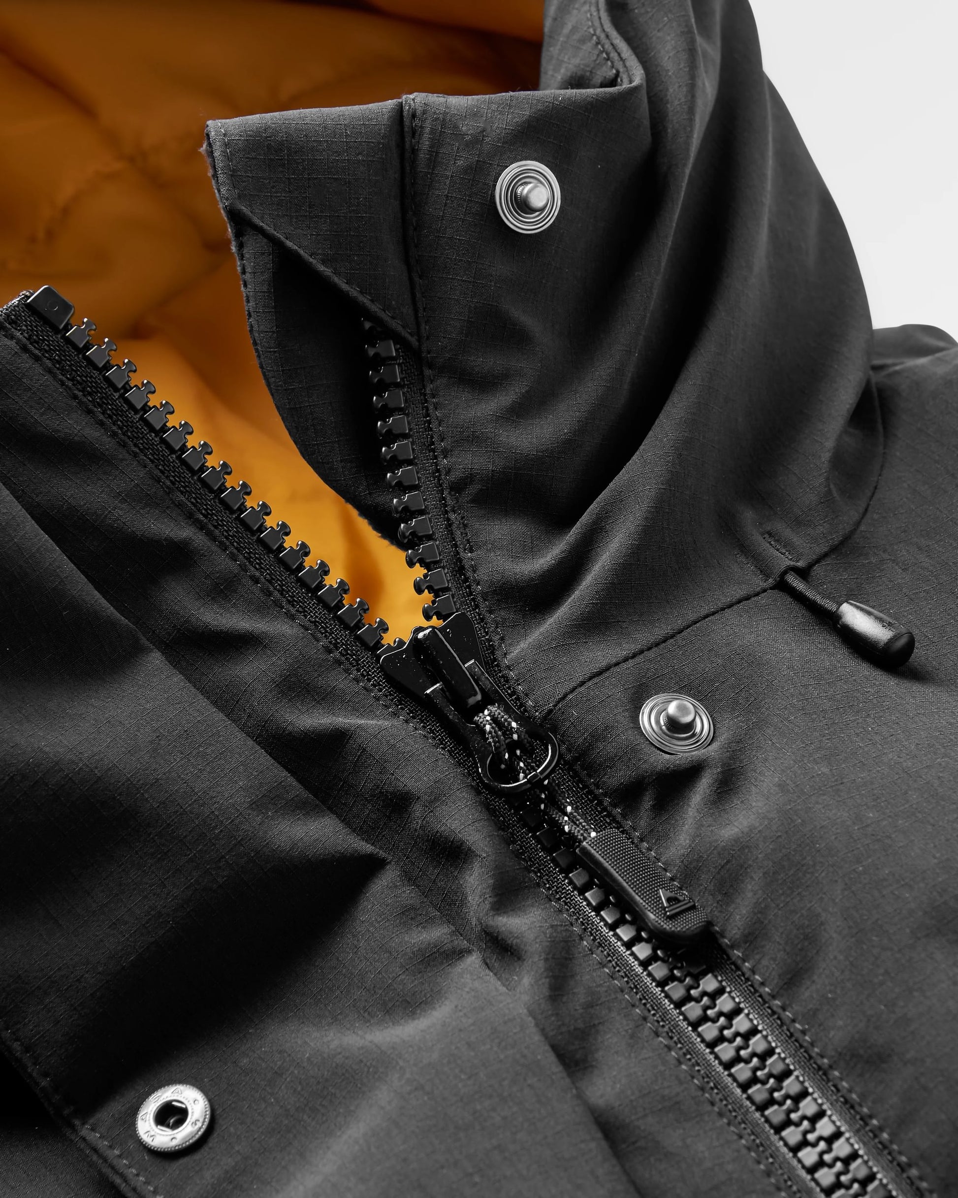 Telluride Waterproof Parka - Black - Flatlay