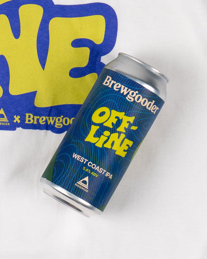 Brewgooder Beer & T-Shirt Box - Flatlay