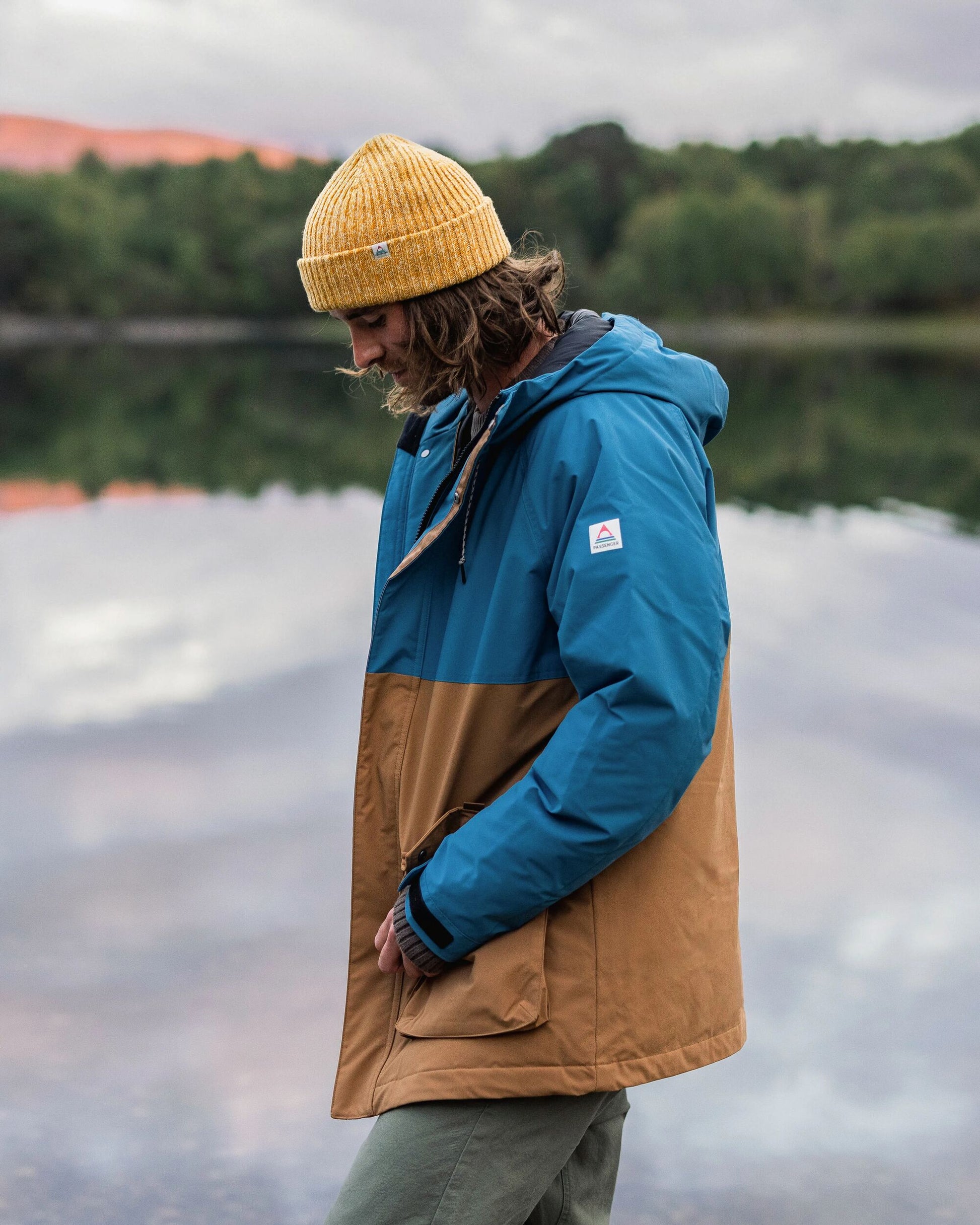 Baltic Recycled Insulated Parka - Toffee/Blue Steel - Lifestyle