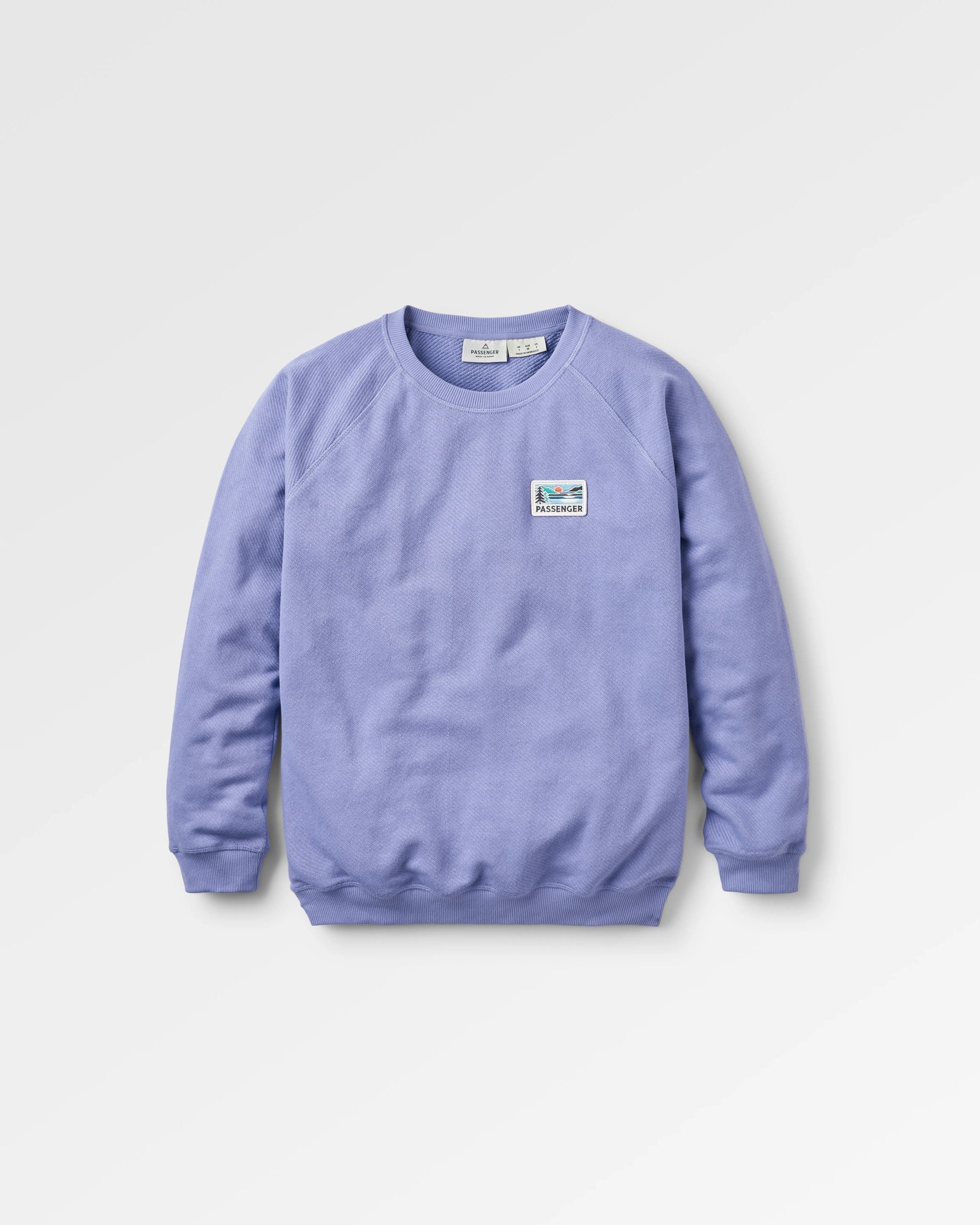 Sneak Sweatshirt - Retro Purple - Flatlay