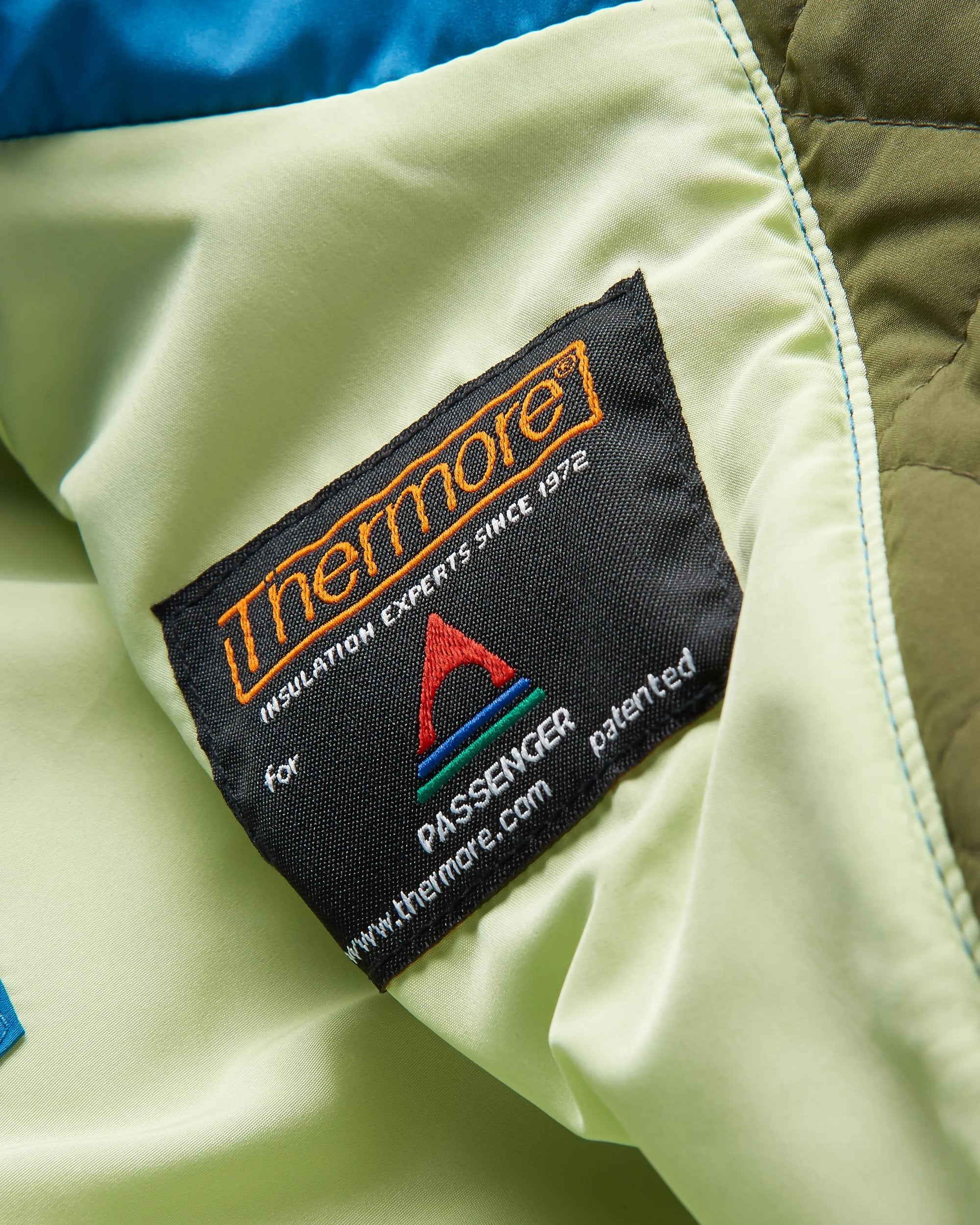 Pursue Recycled Thermore® Insulated Jacket - Khaki - Flatlay