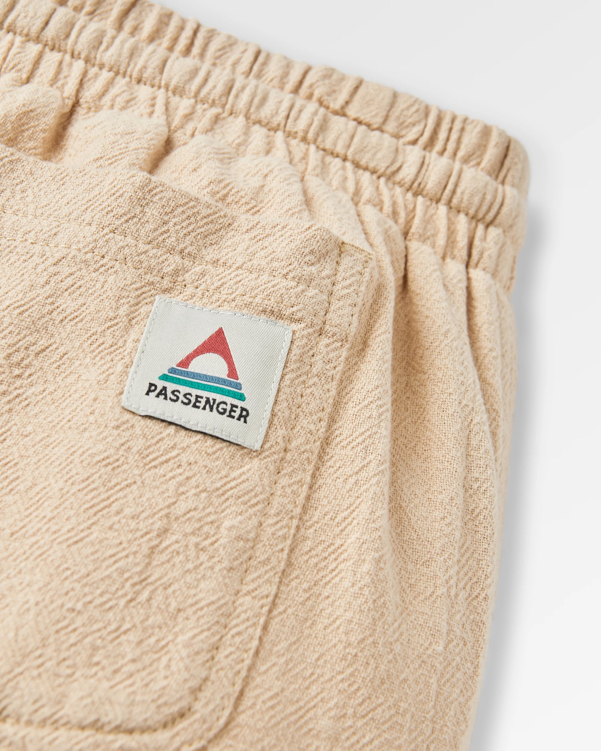 Drifter Linen Blend Short - Stone - Flatlay