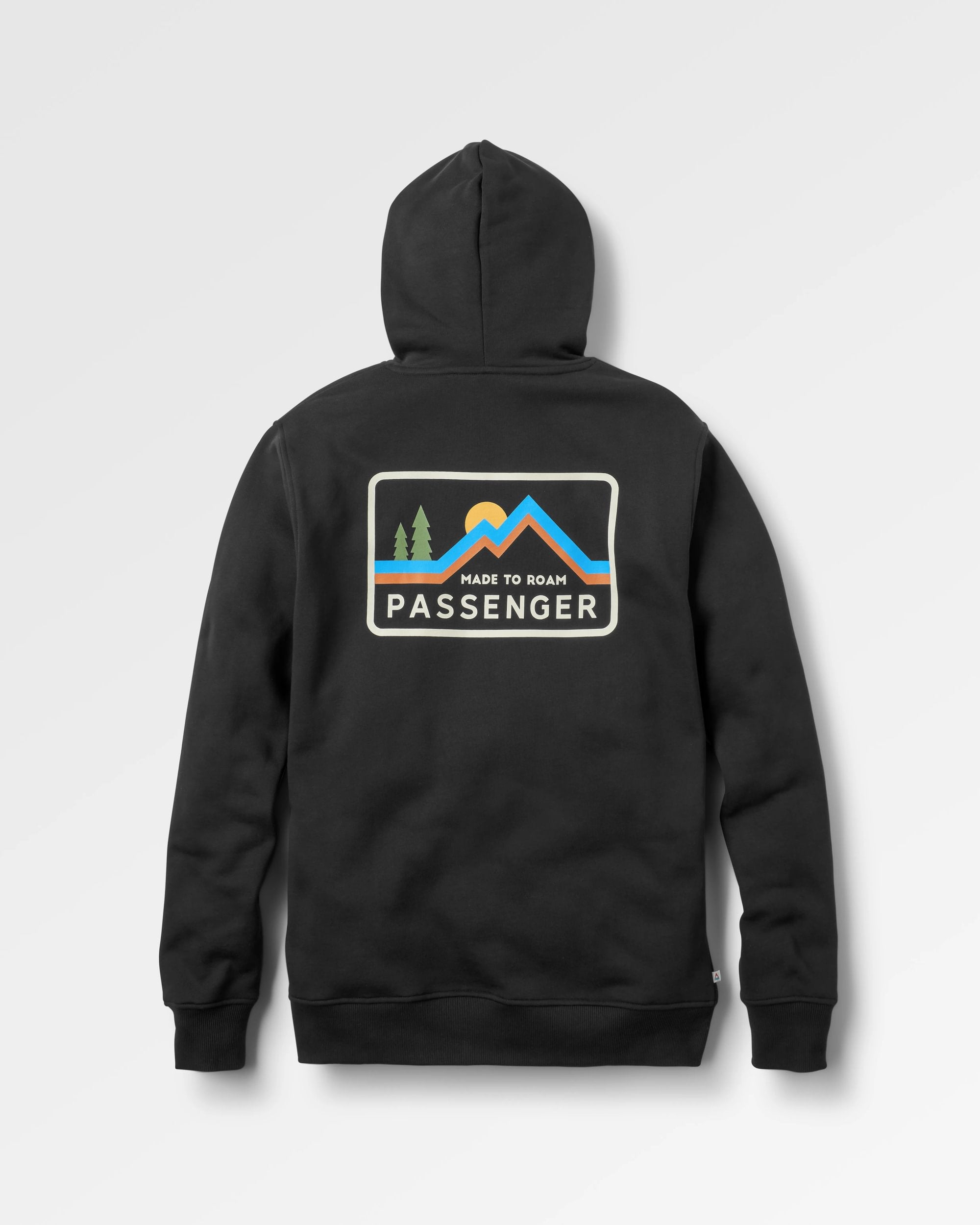 Made To Roam Hoodie - Black - Flatlay